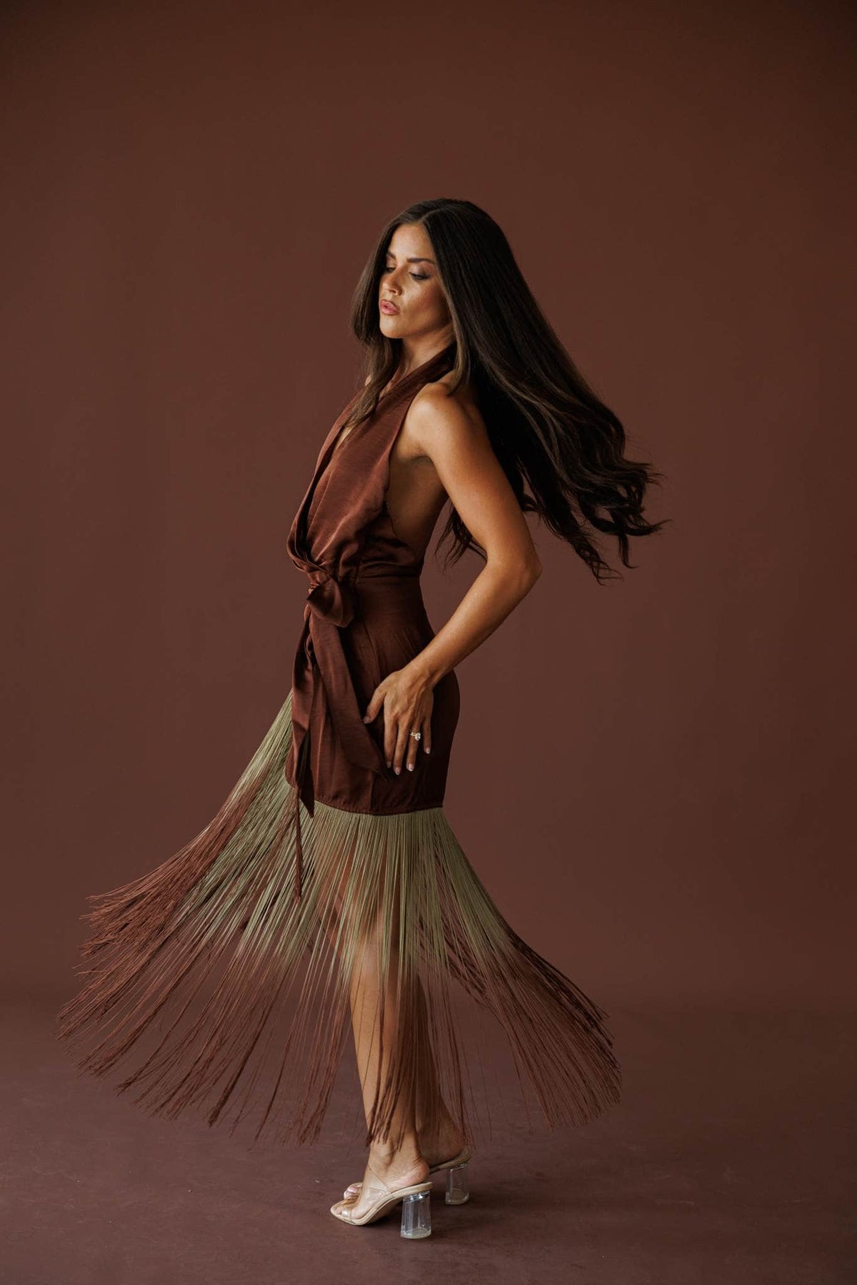 brown