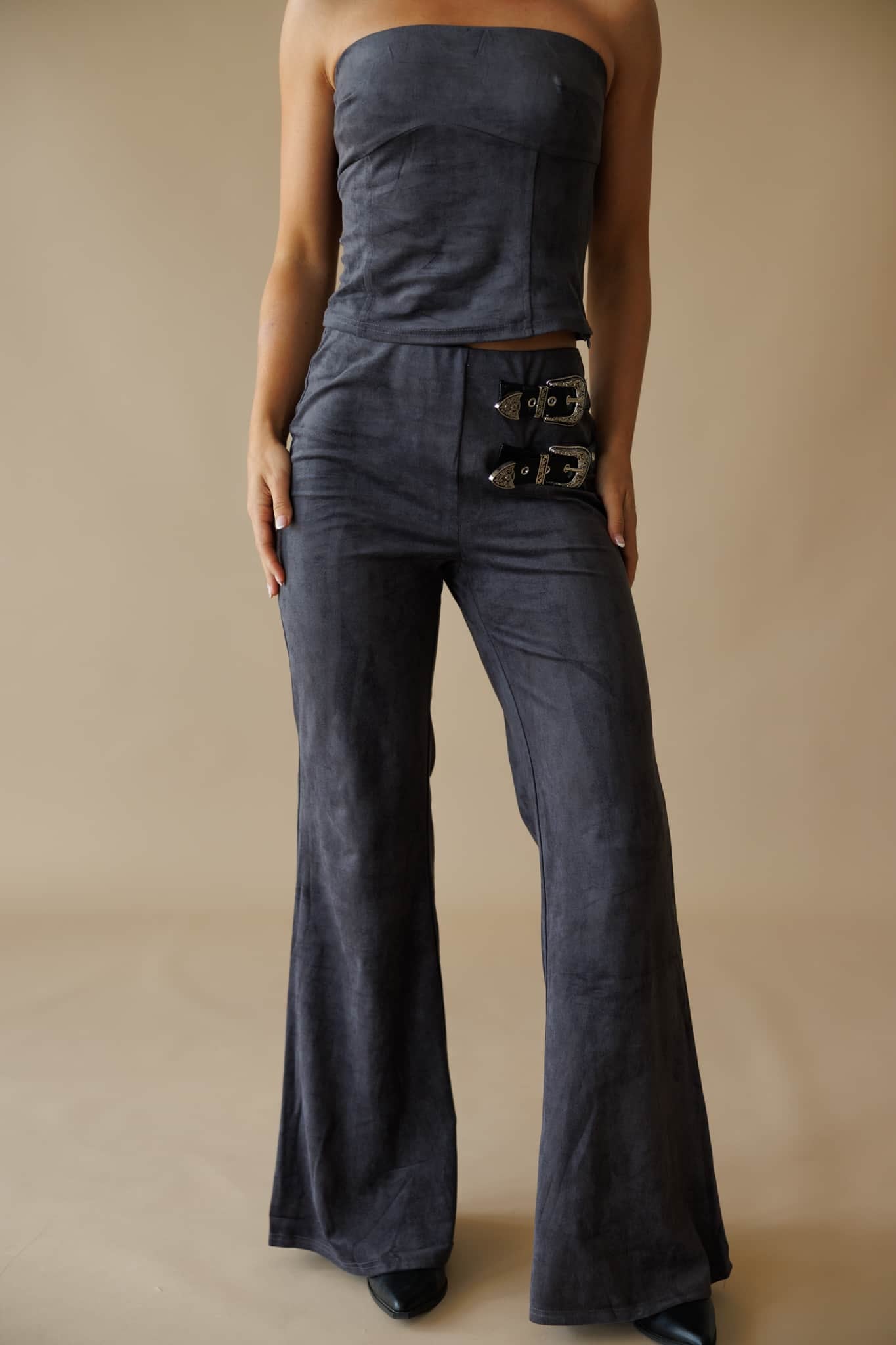 Desperado Suede Flare Pant