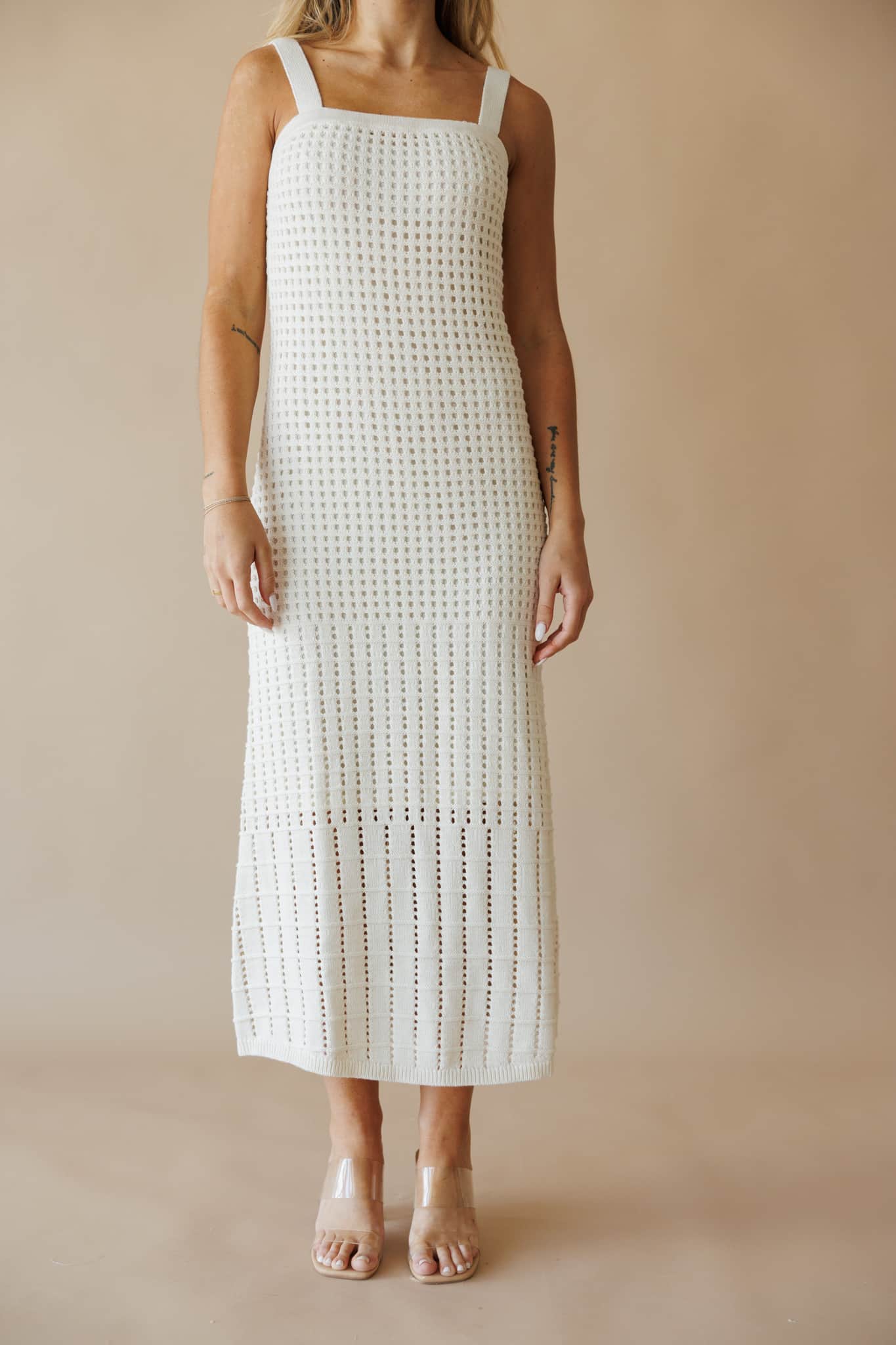 European Summer Crochet Dress
