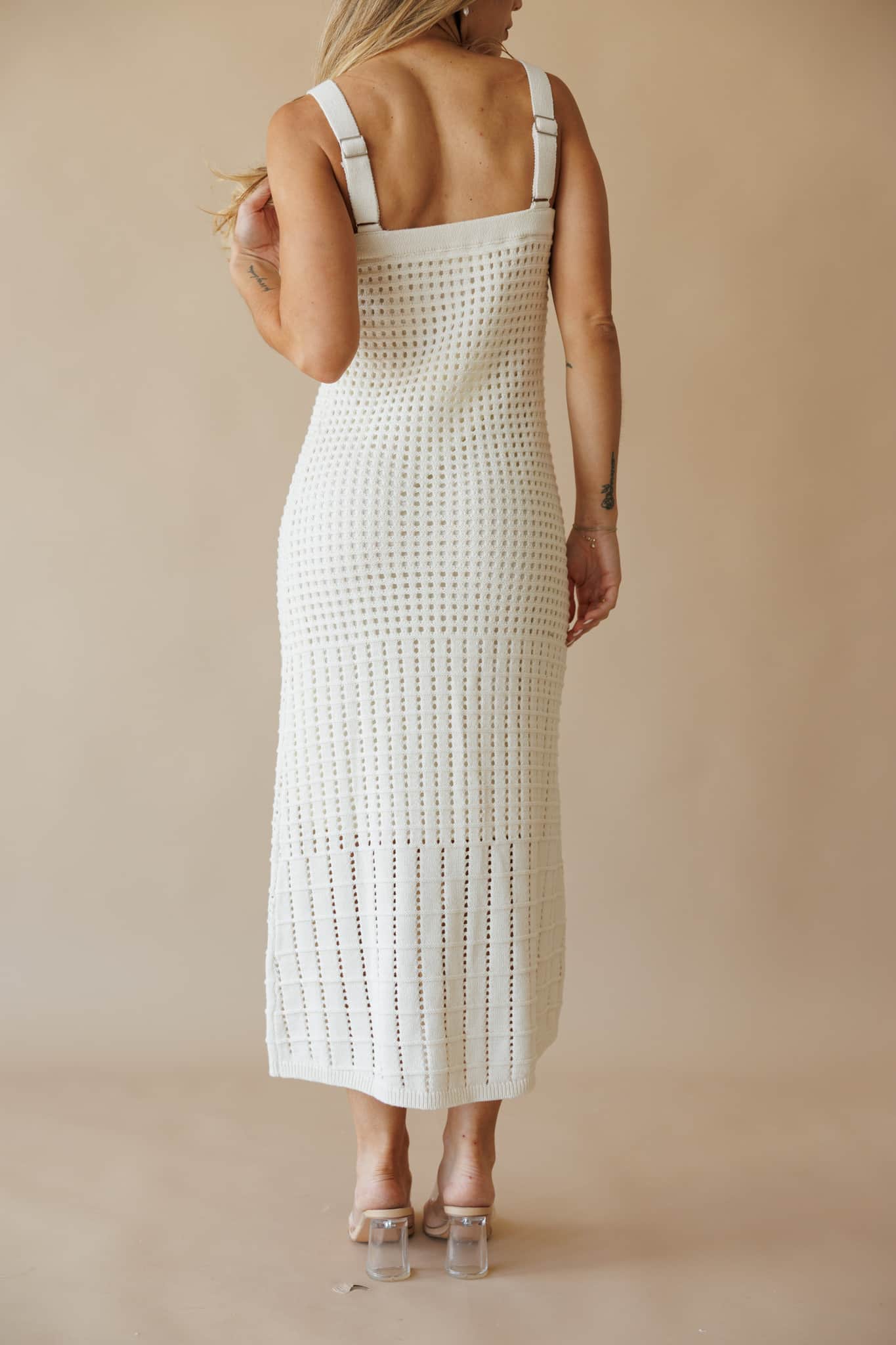 European Summer Crochet Dress