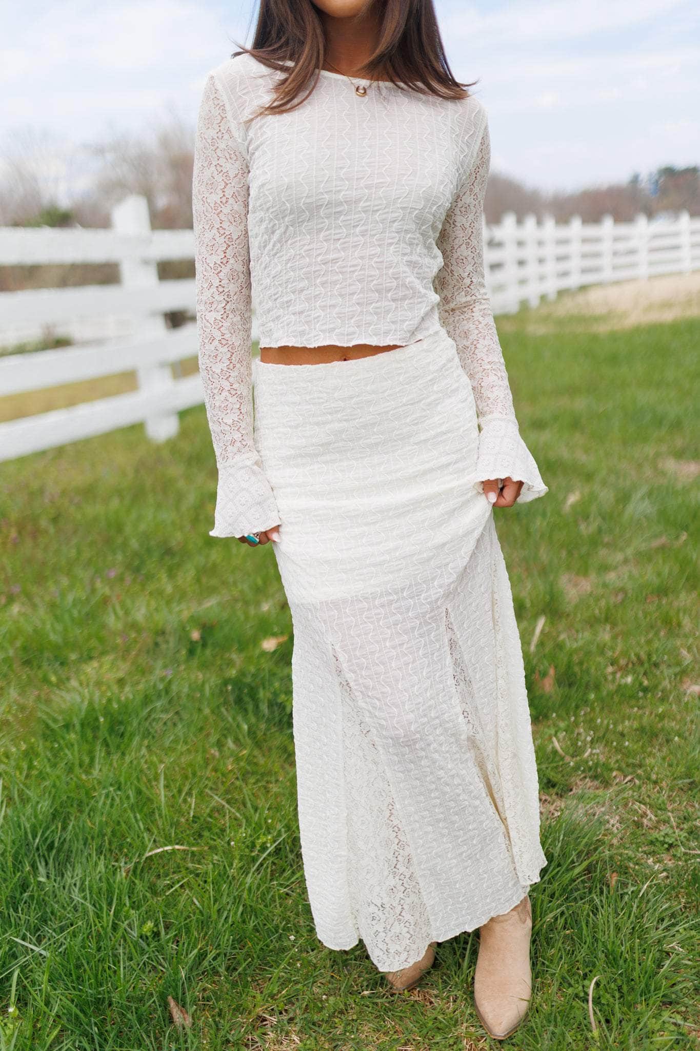 Love Story Lace Skirt