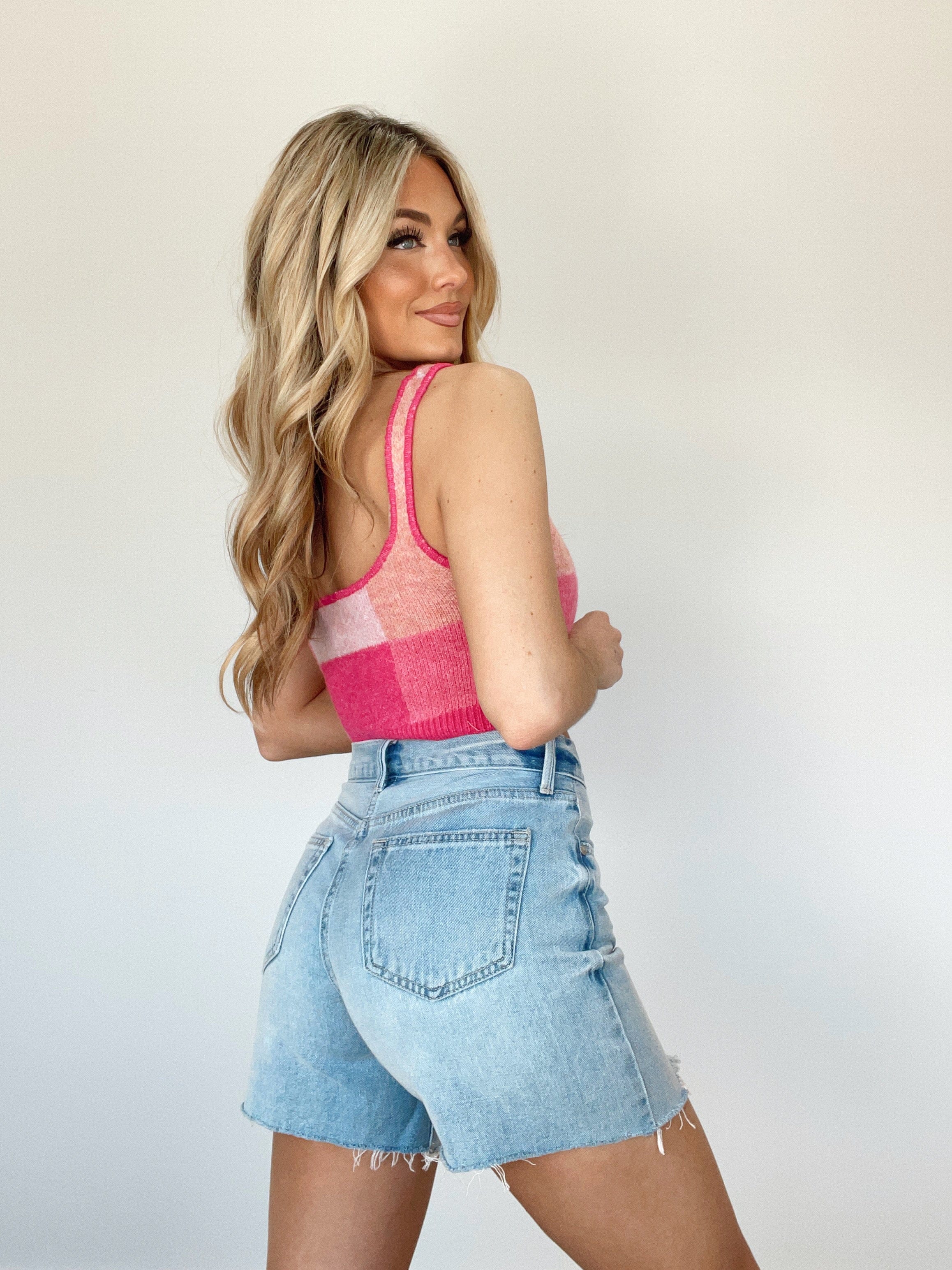 ACT11211 color block tank top ACOA