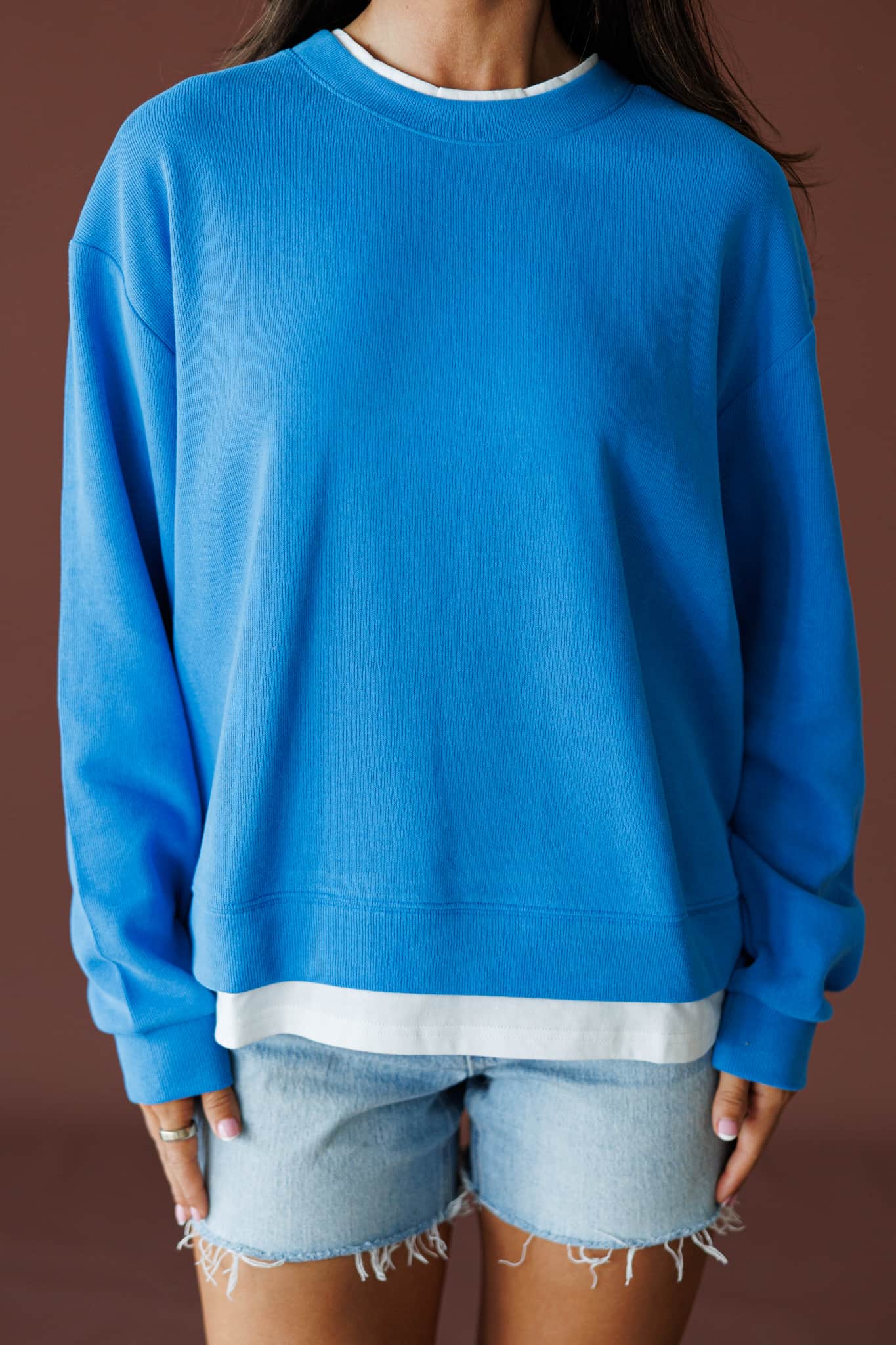 bright blue