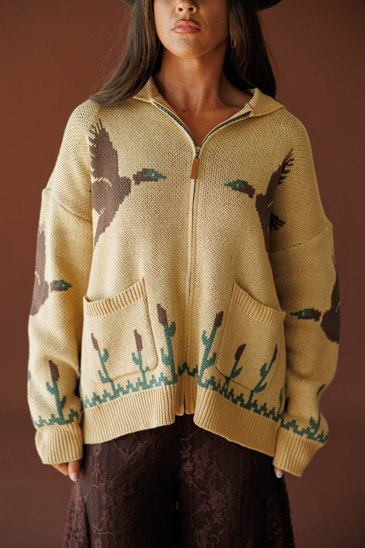 Opening Day Duck Cardigan