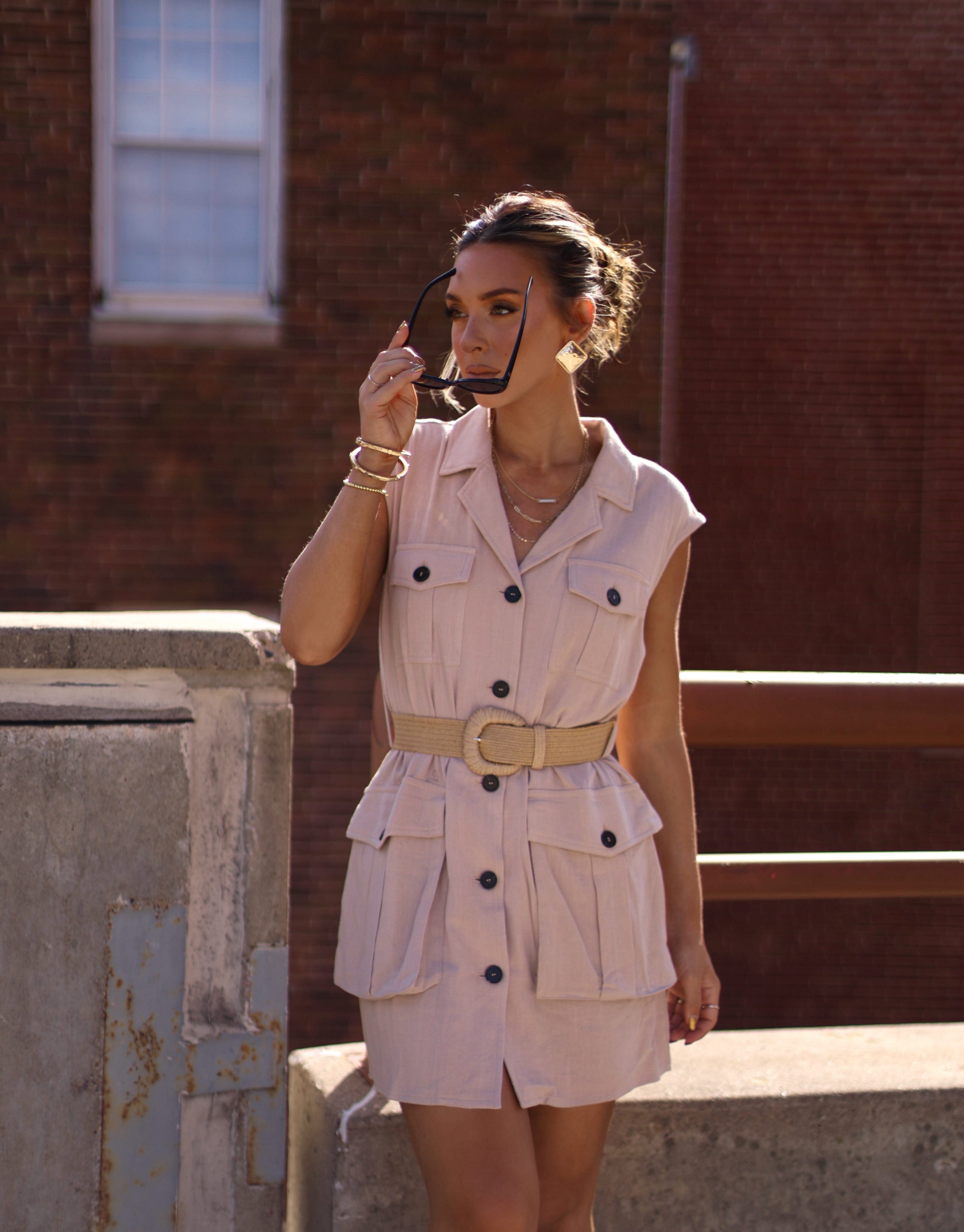 Autumn Sands Cargo Dress Fore Collection