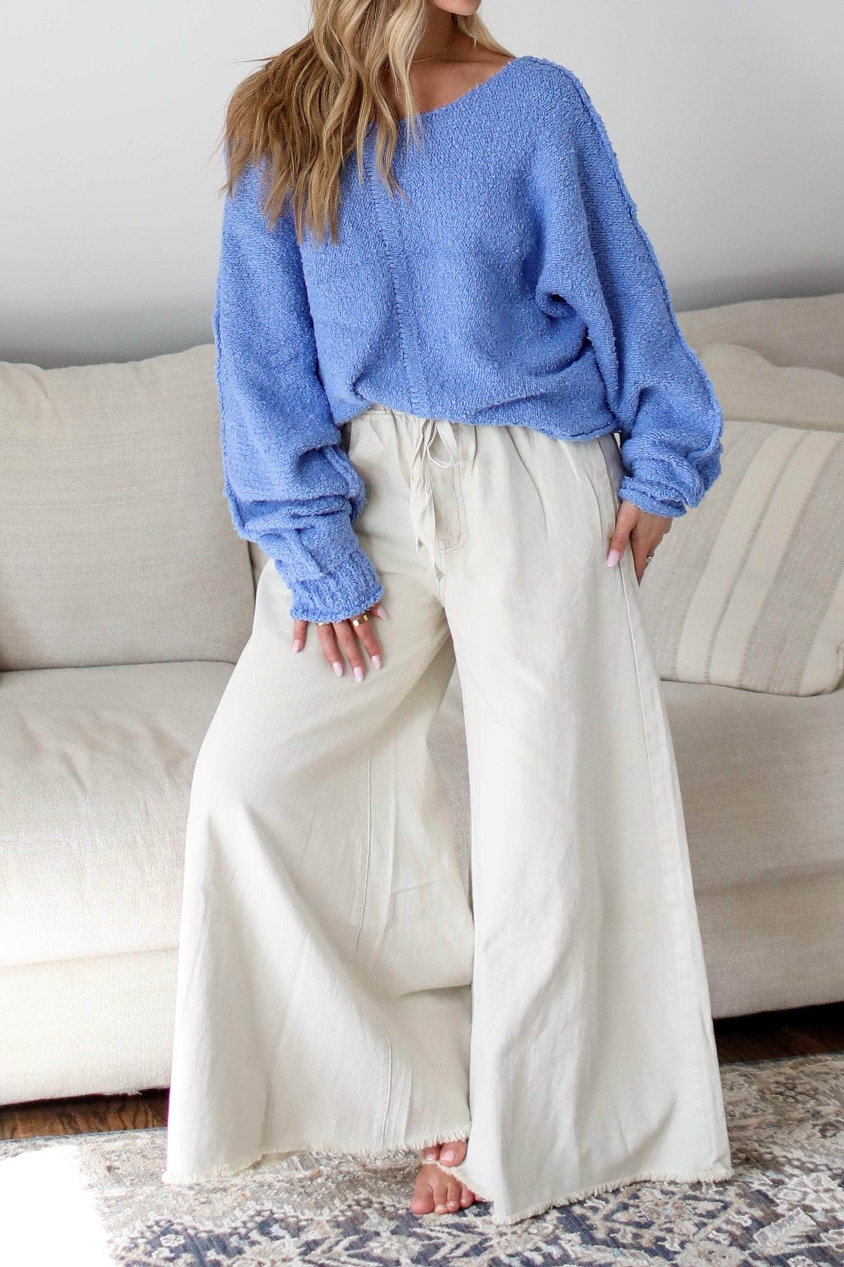Sky Wide Leg Denim