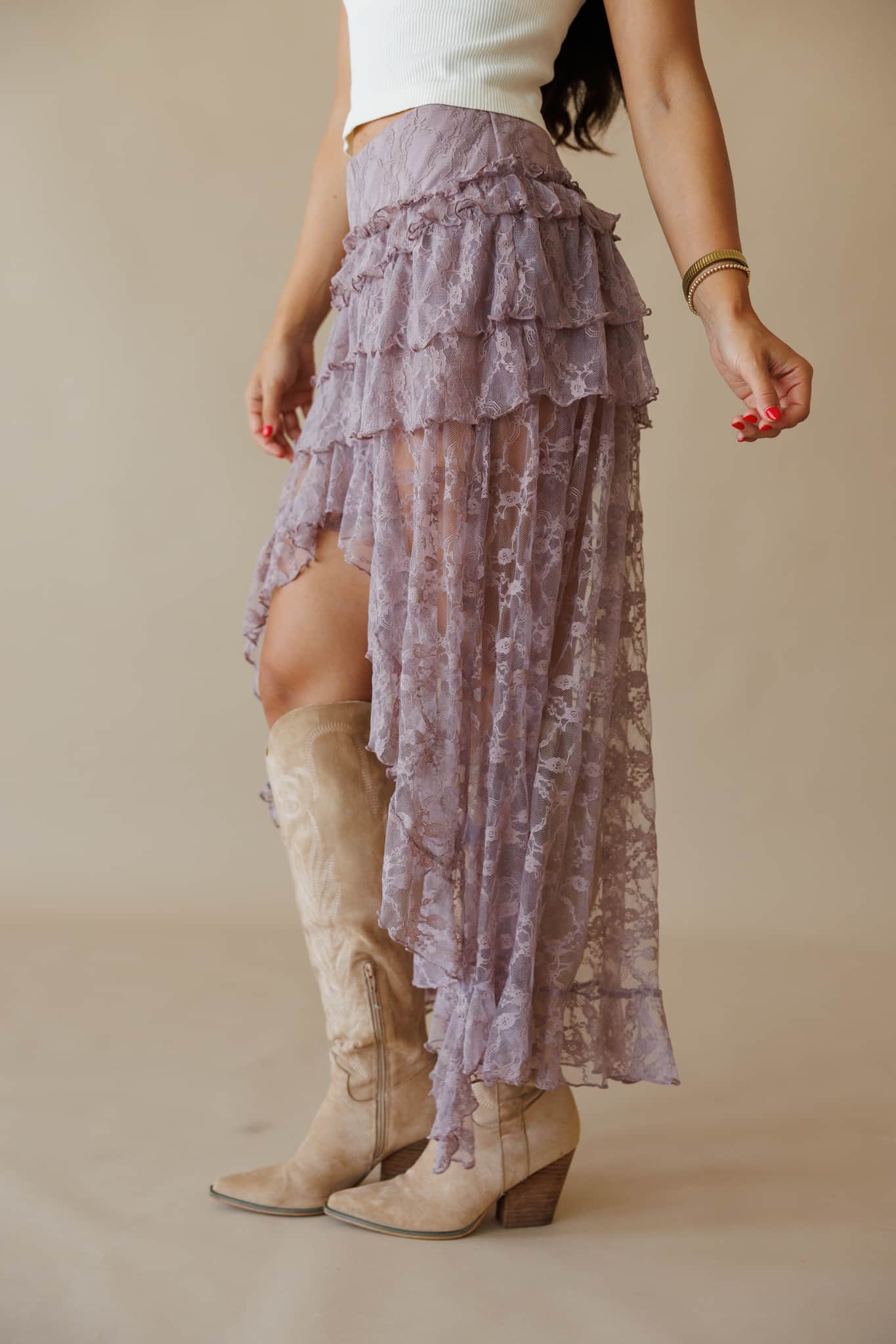 Wandering Heart Lace Skirt