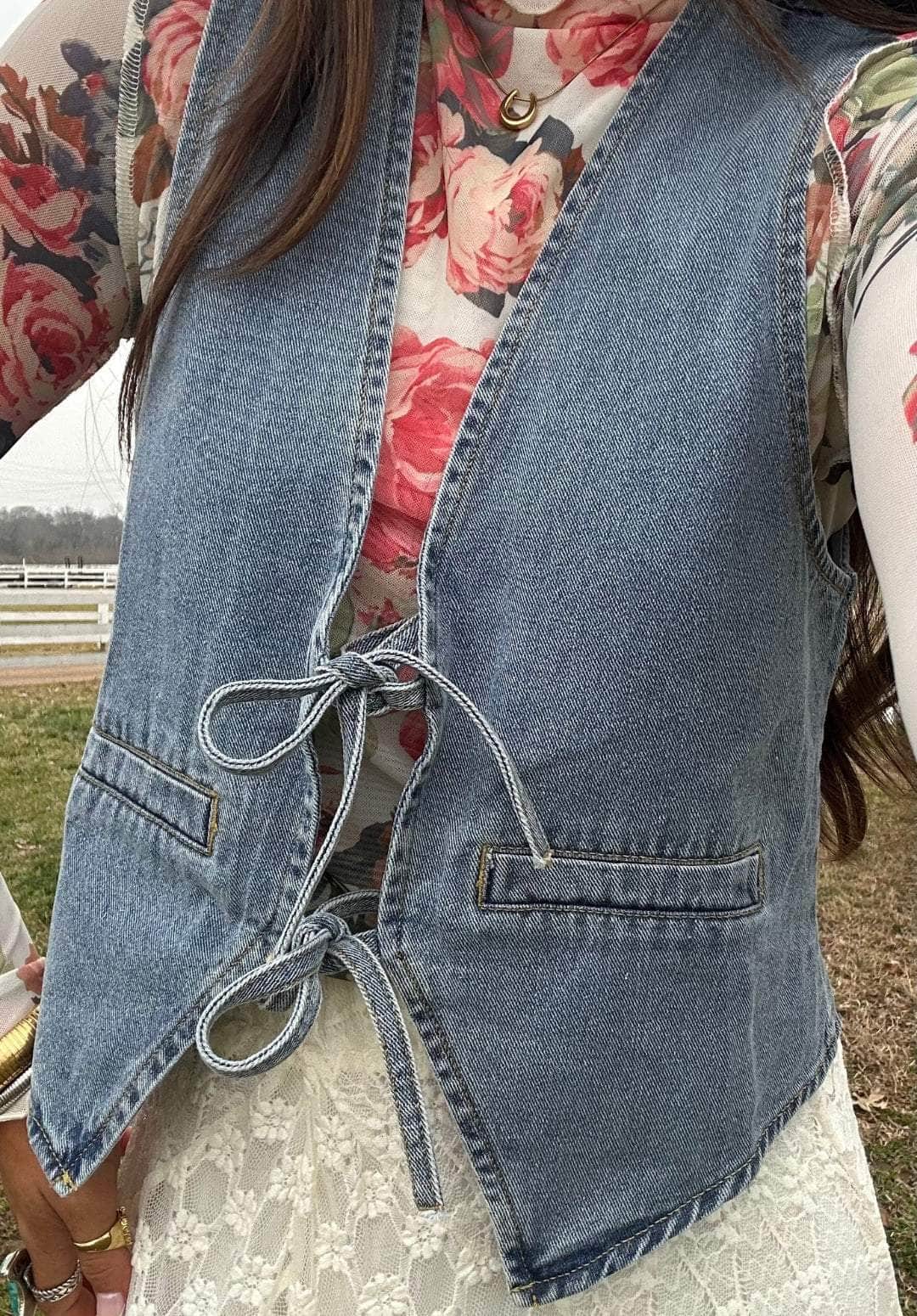 Blue Ridge Denim Vest