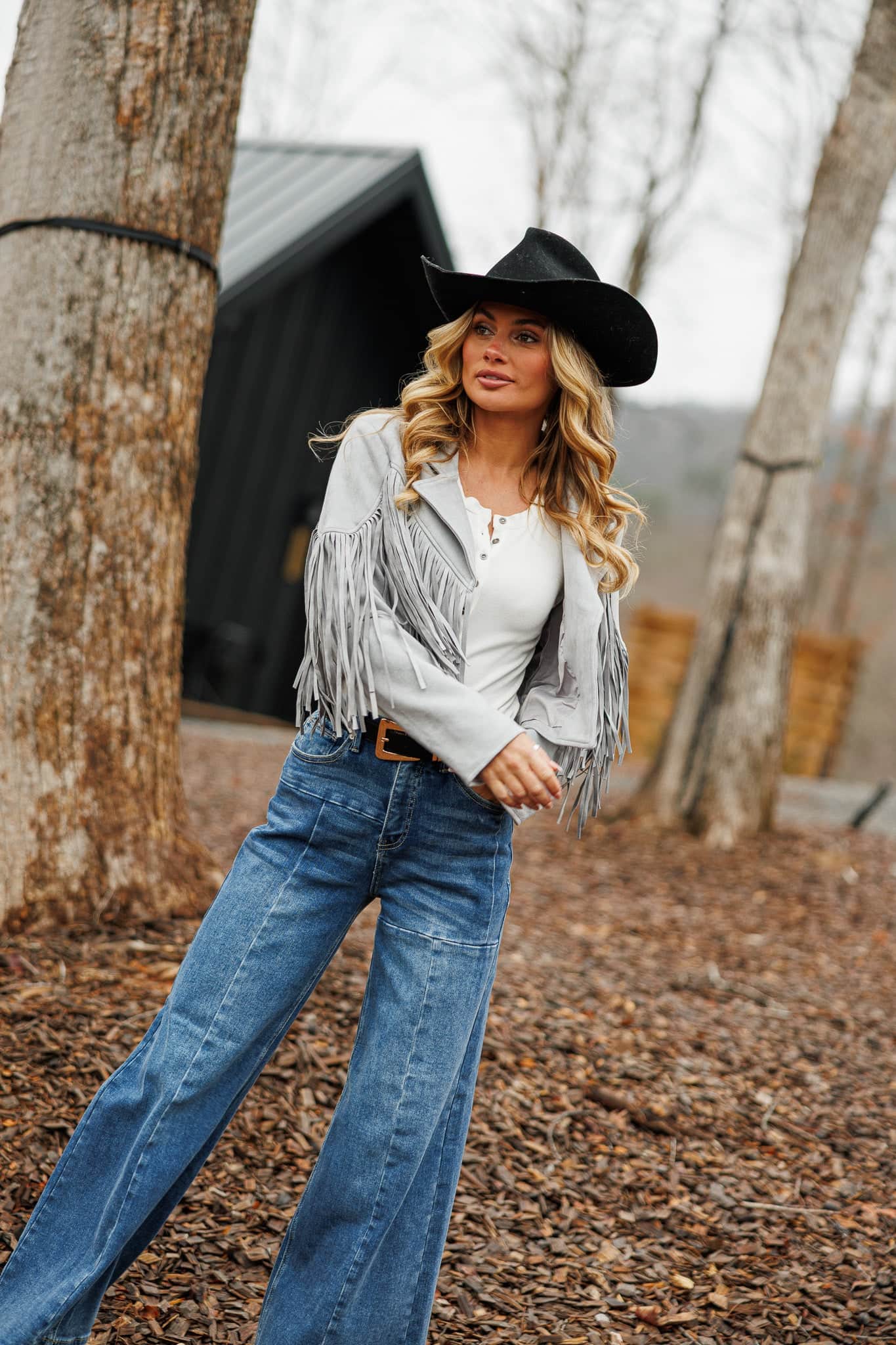 Boho Soul Faux Suede Jacket