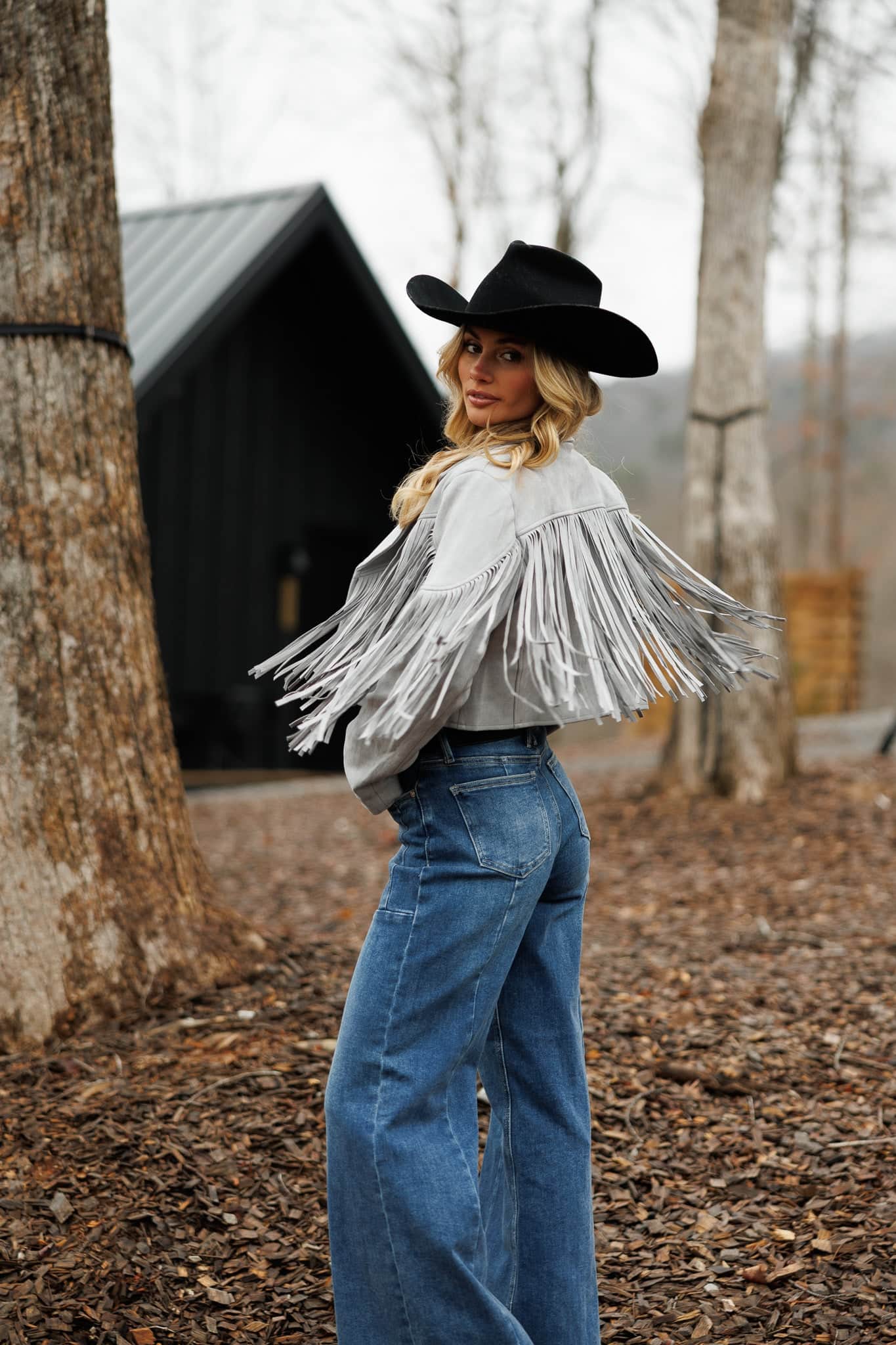 Boho Soul Faux Suede Jacket