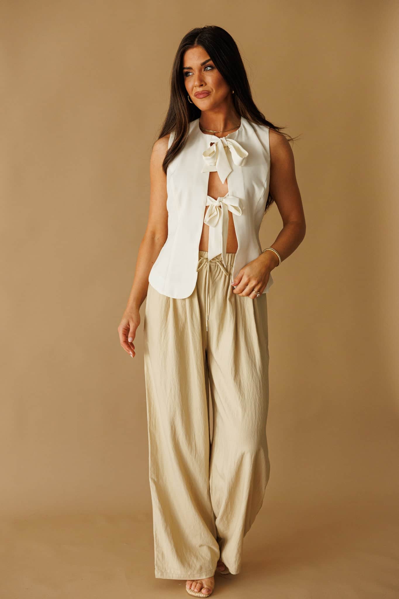Bow Tie Vest Top