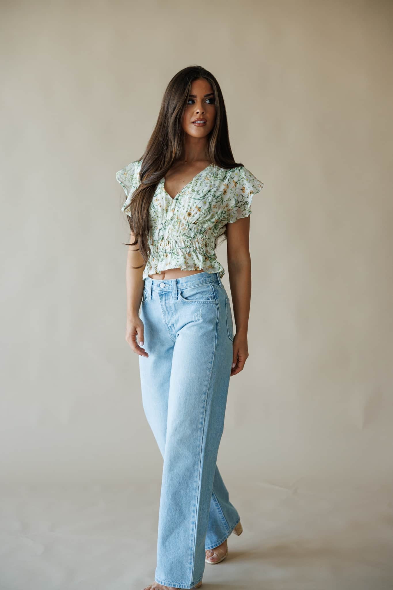 Just Black Relaxed Straight Jean