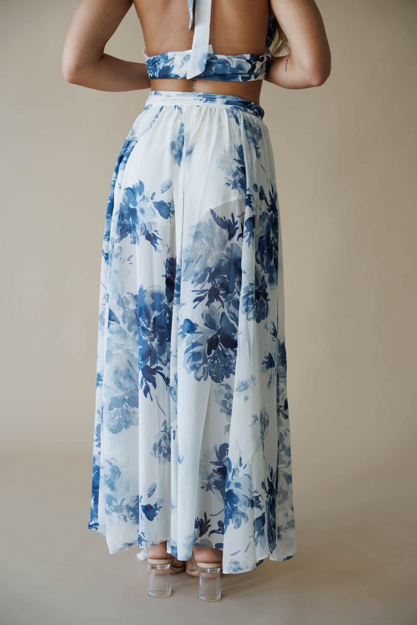 Brushstroke Blooms Skirt