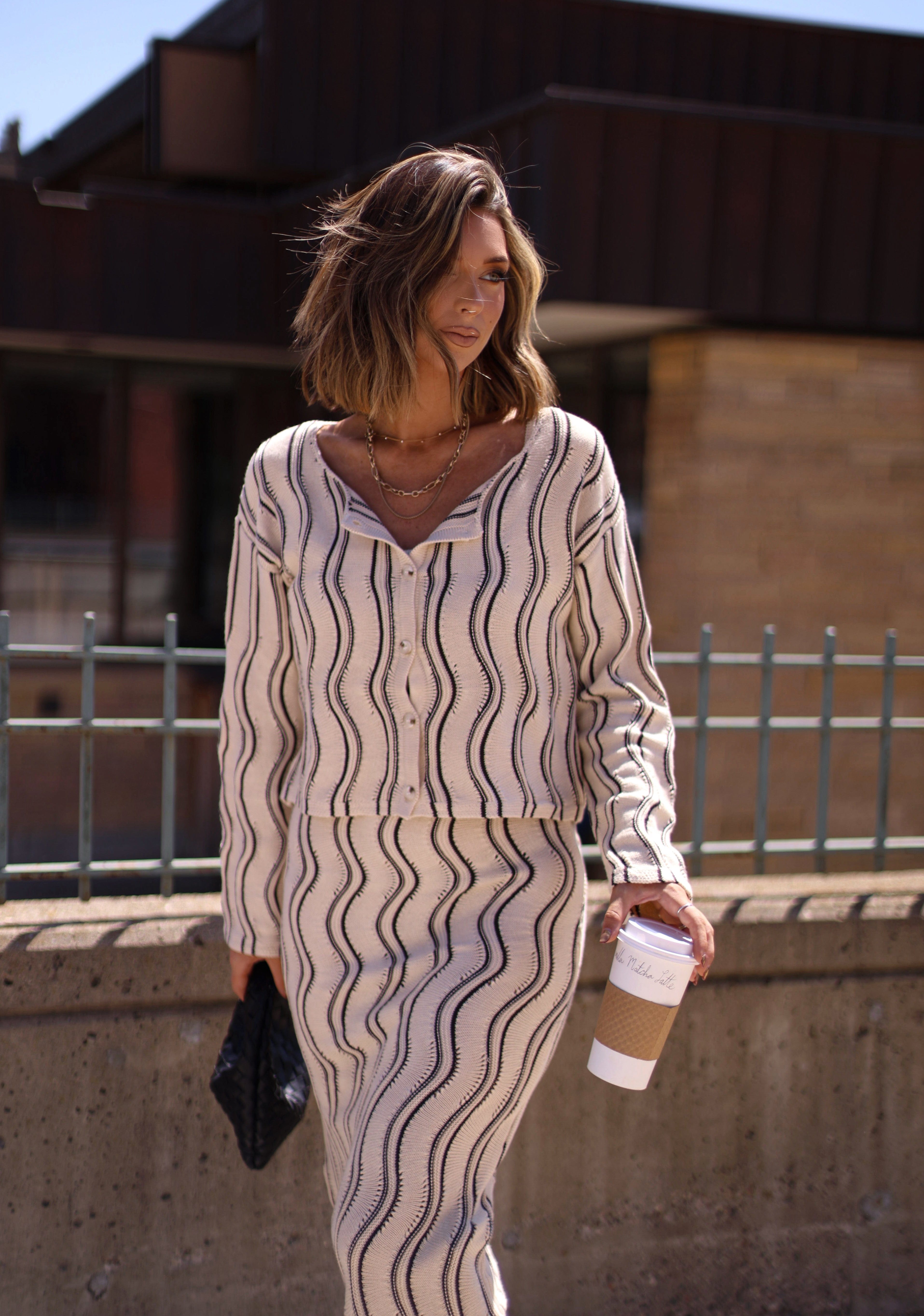 Café Couture Cardigan et clet