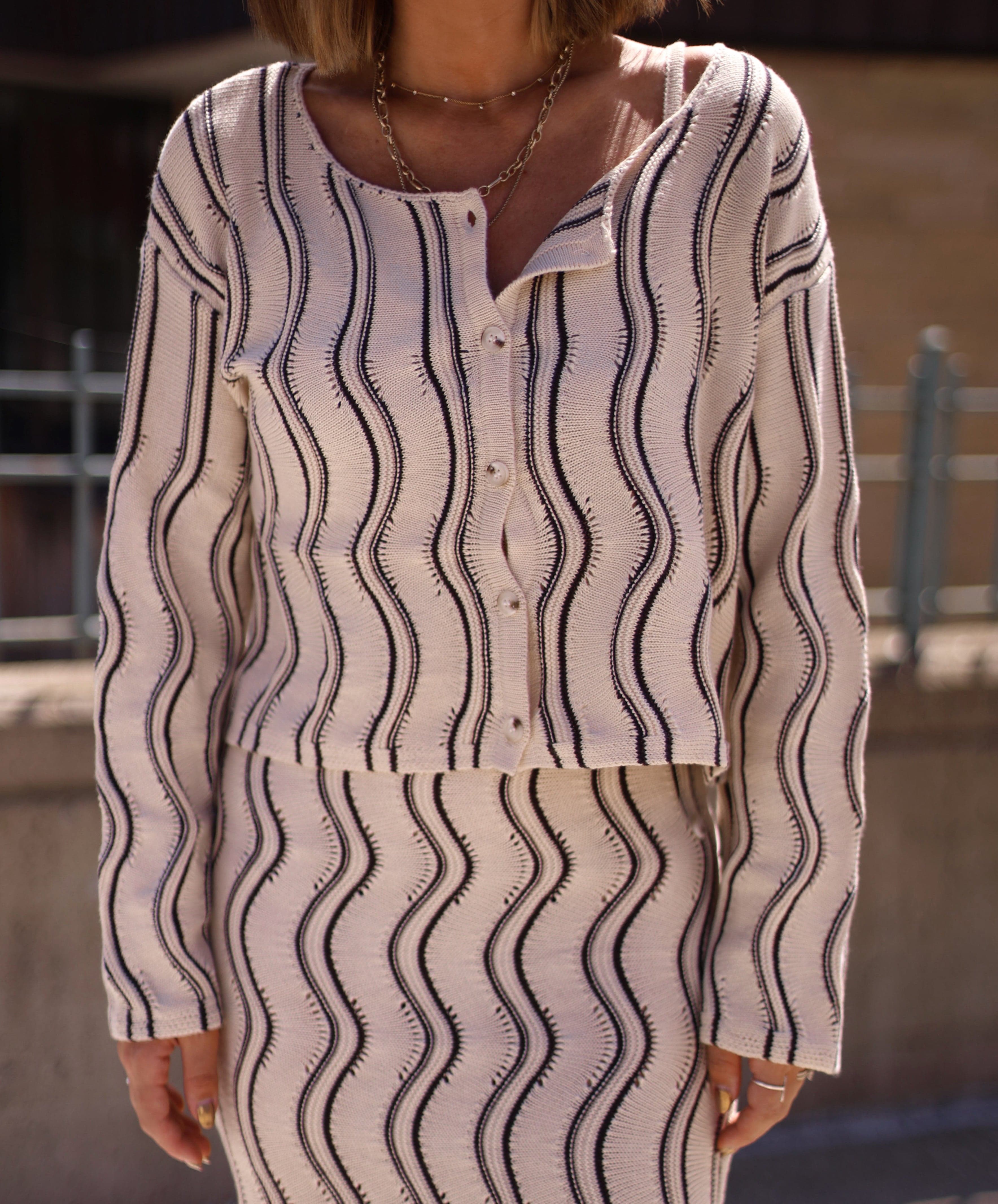 Café Couture Cardigan et clet