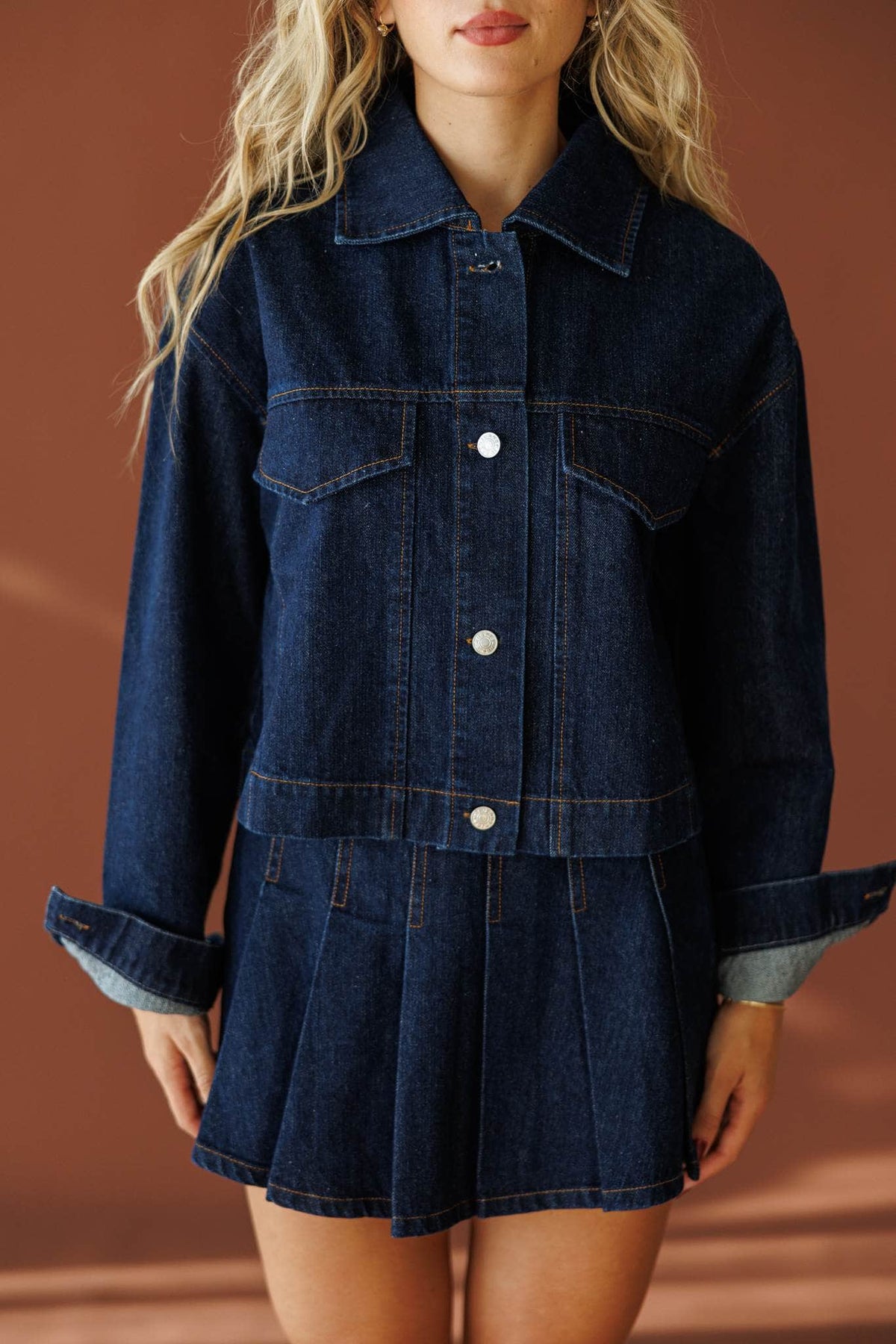 Campus Tour Pleated Skort
