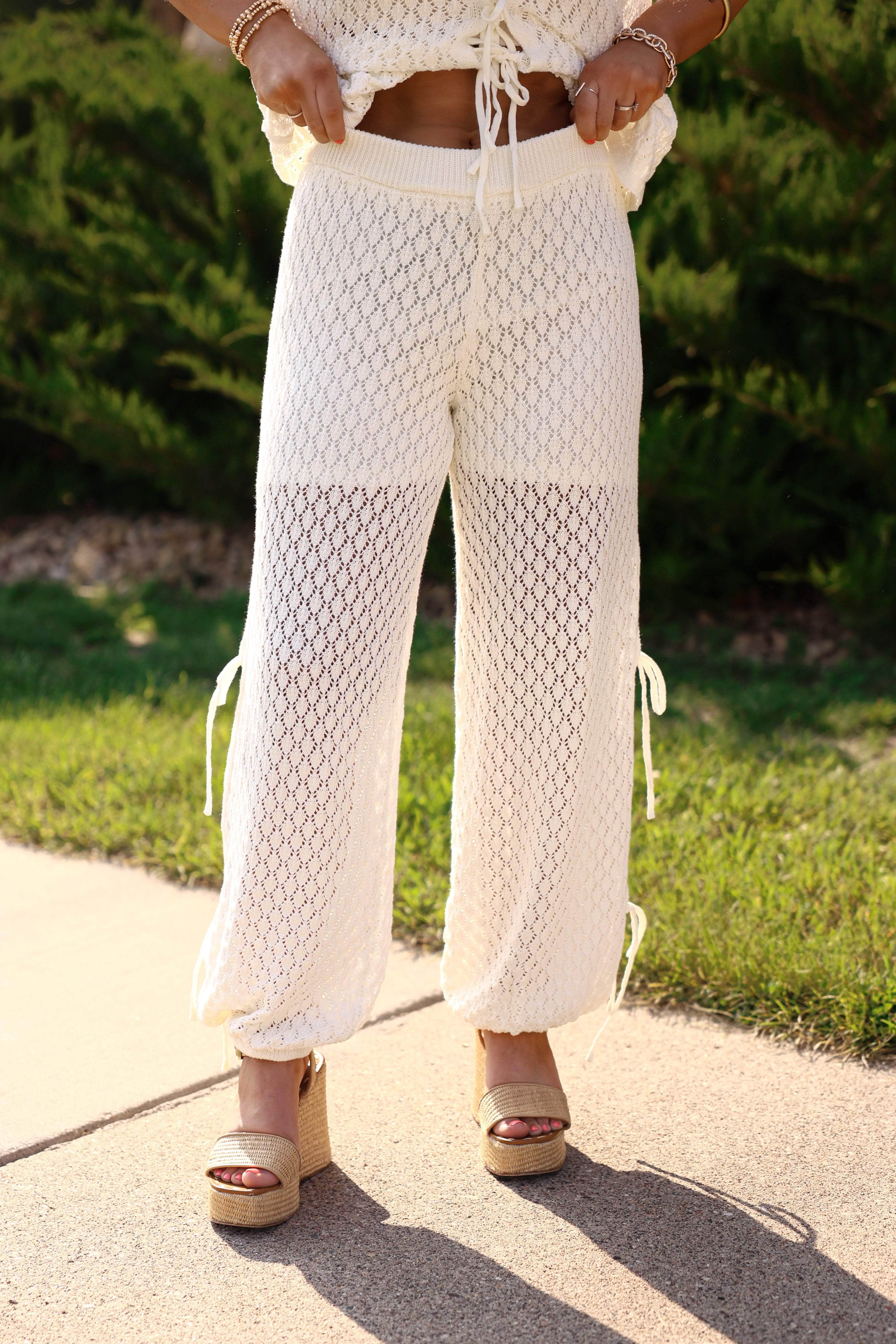 Capella Crochet Pants