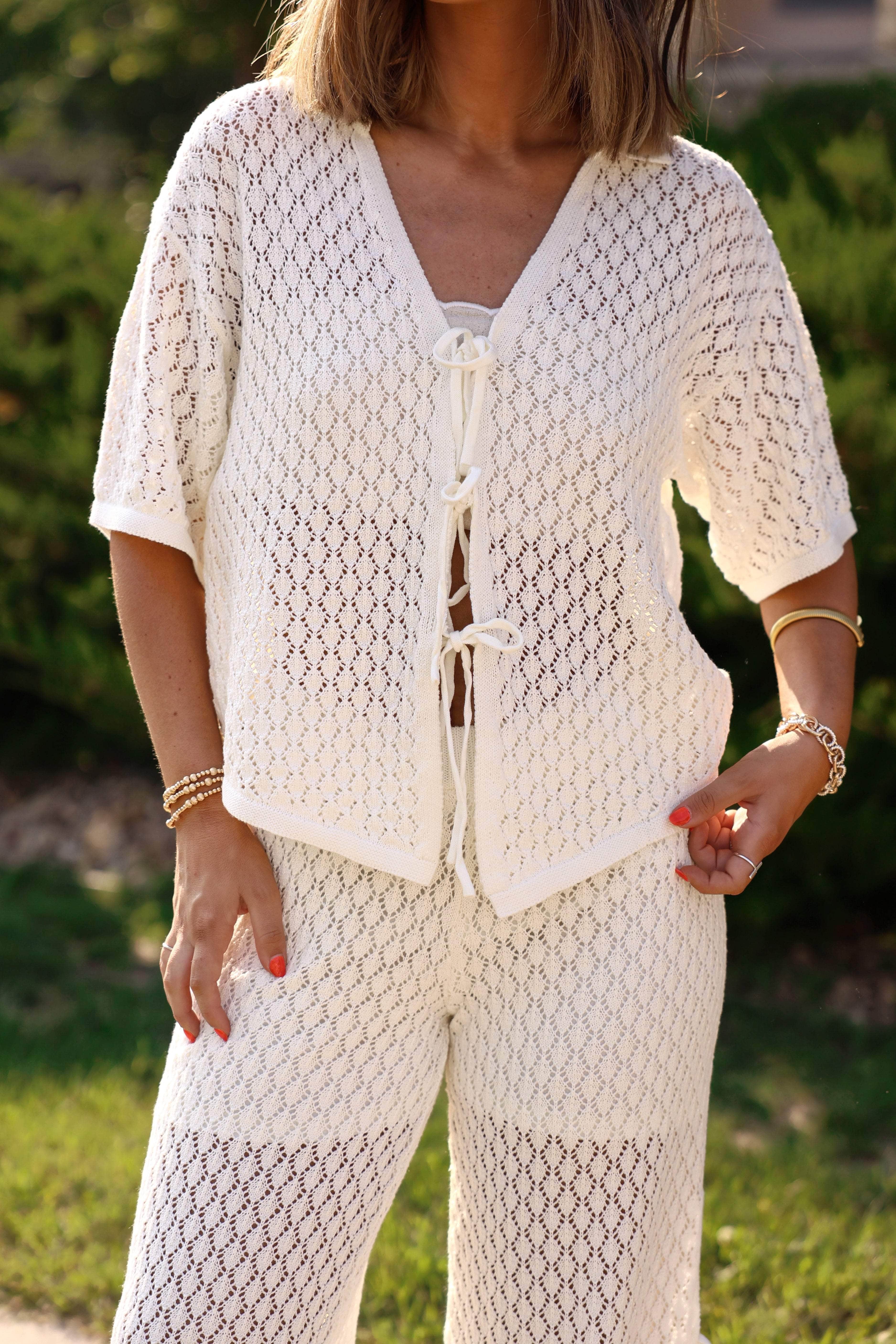 Capella Crochet Top