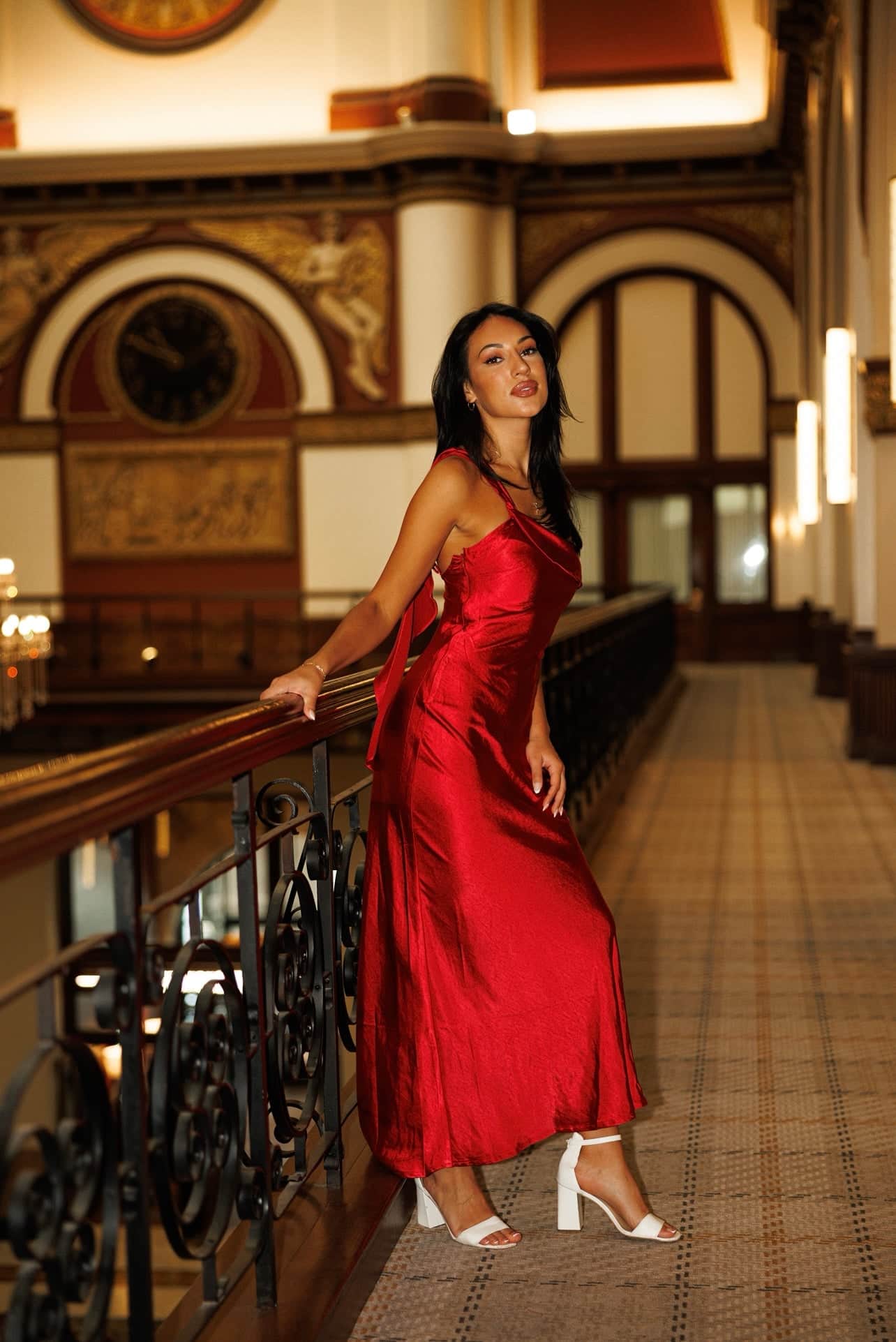 One & Only Cherry Kiss Maxi Dress, Ice Color, 100% Polyester, Female One & Only Cherry Kiss Maxi Dress, Ice Color, 100% Polyester, Female