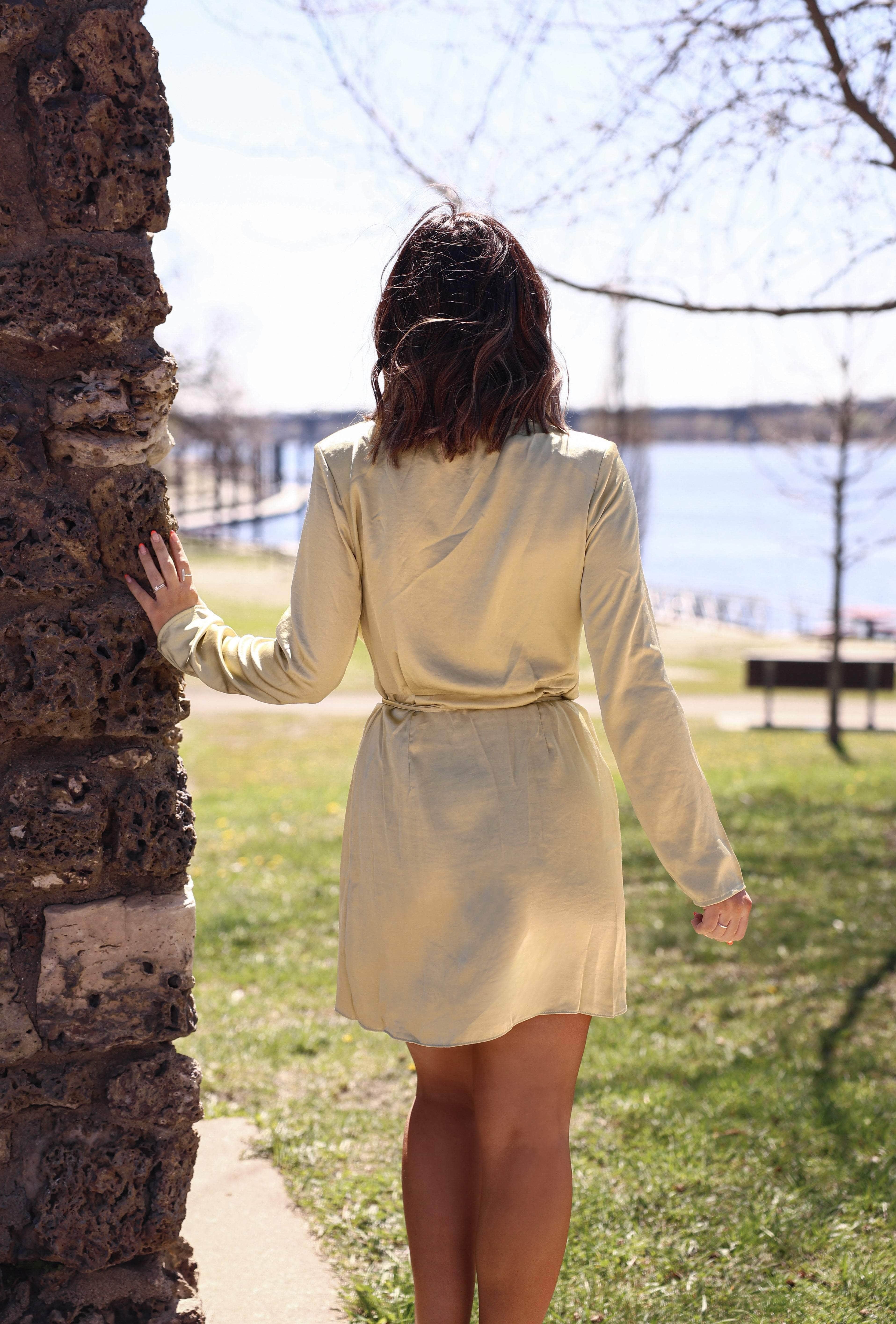 Cocktail Hour Wrap Dress