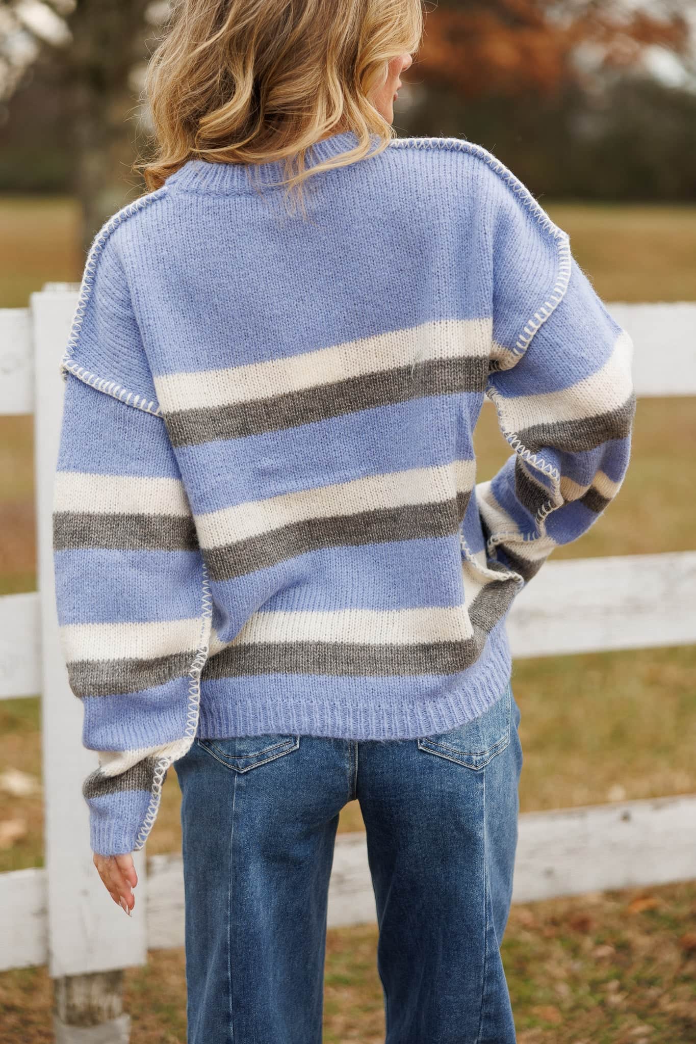 Cool Touch Striped Sweater