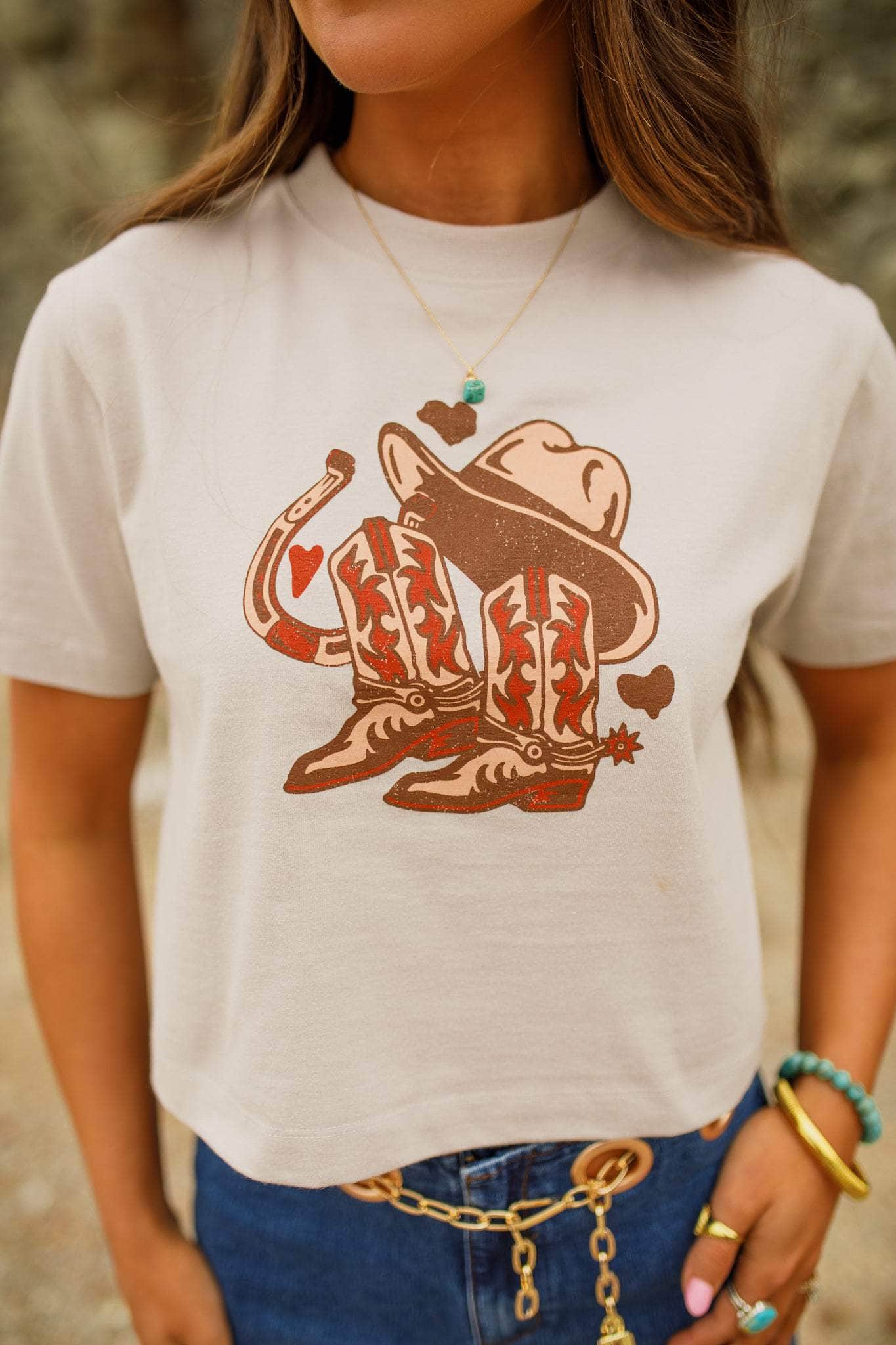 Cowboy Boots Graphic Tee