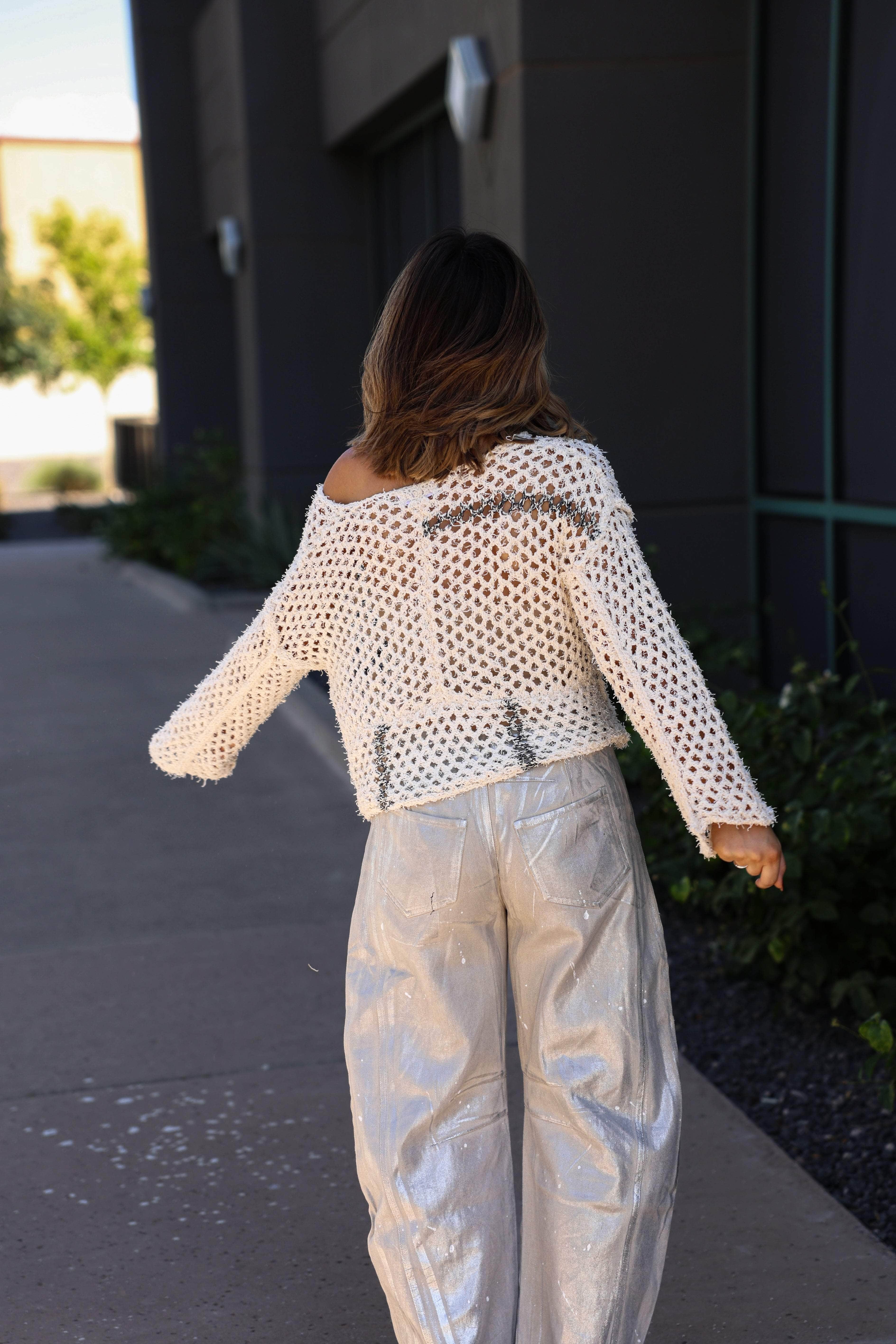 Crisp Fall Knit Sweater