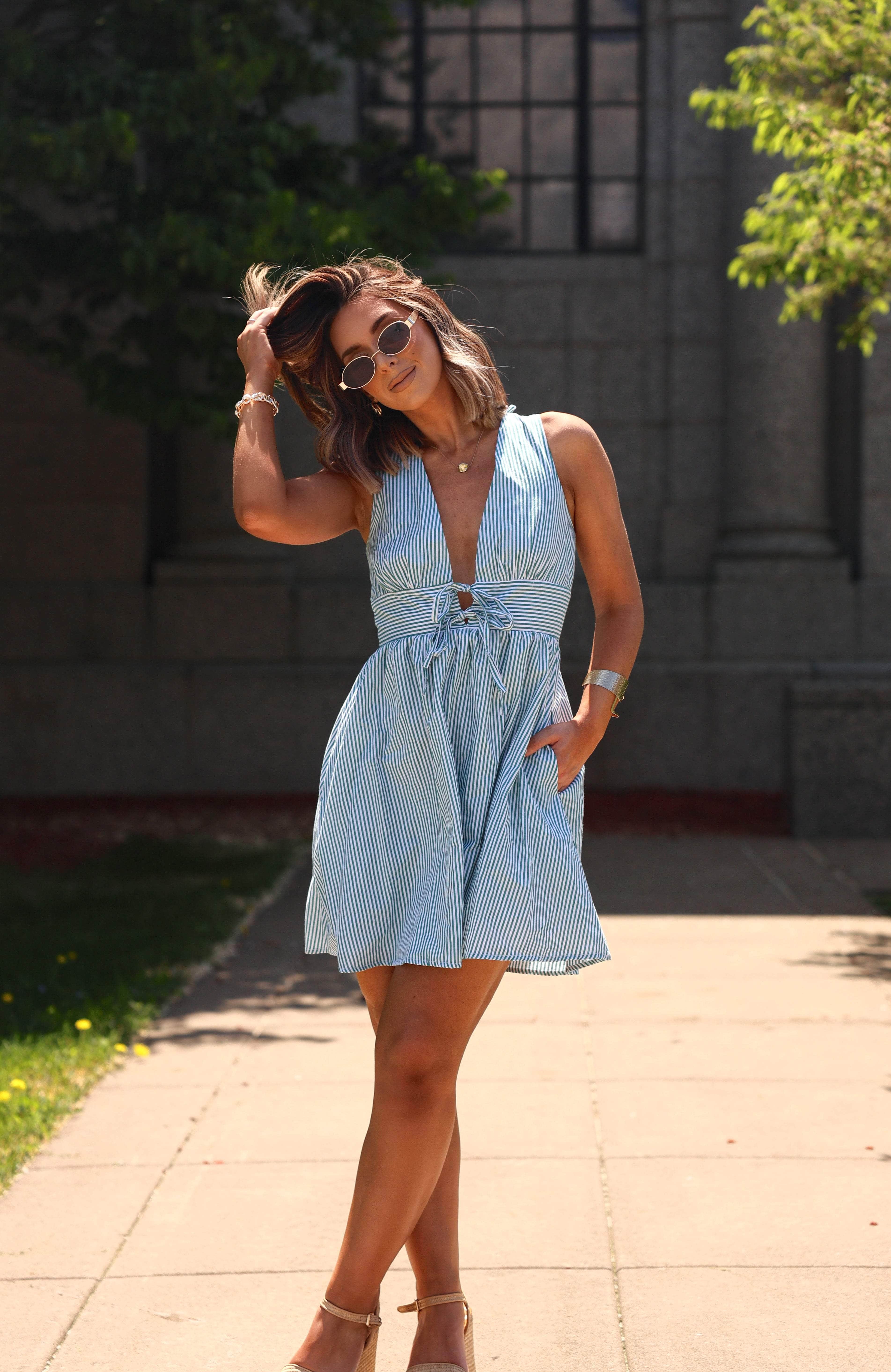 Crushable Mini Dress