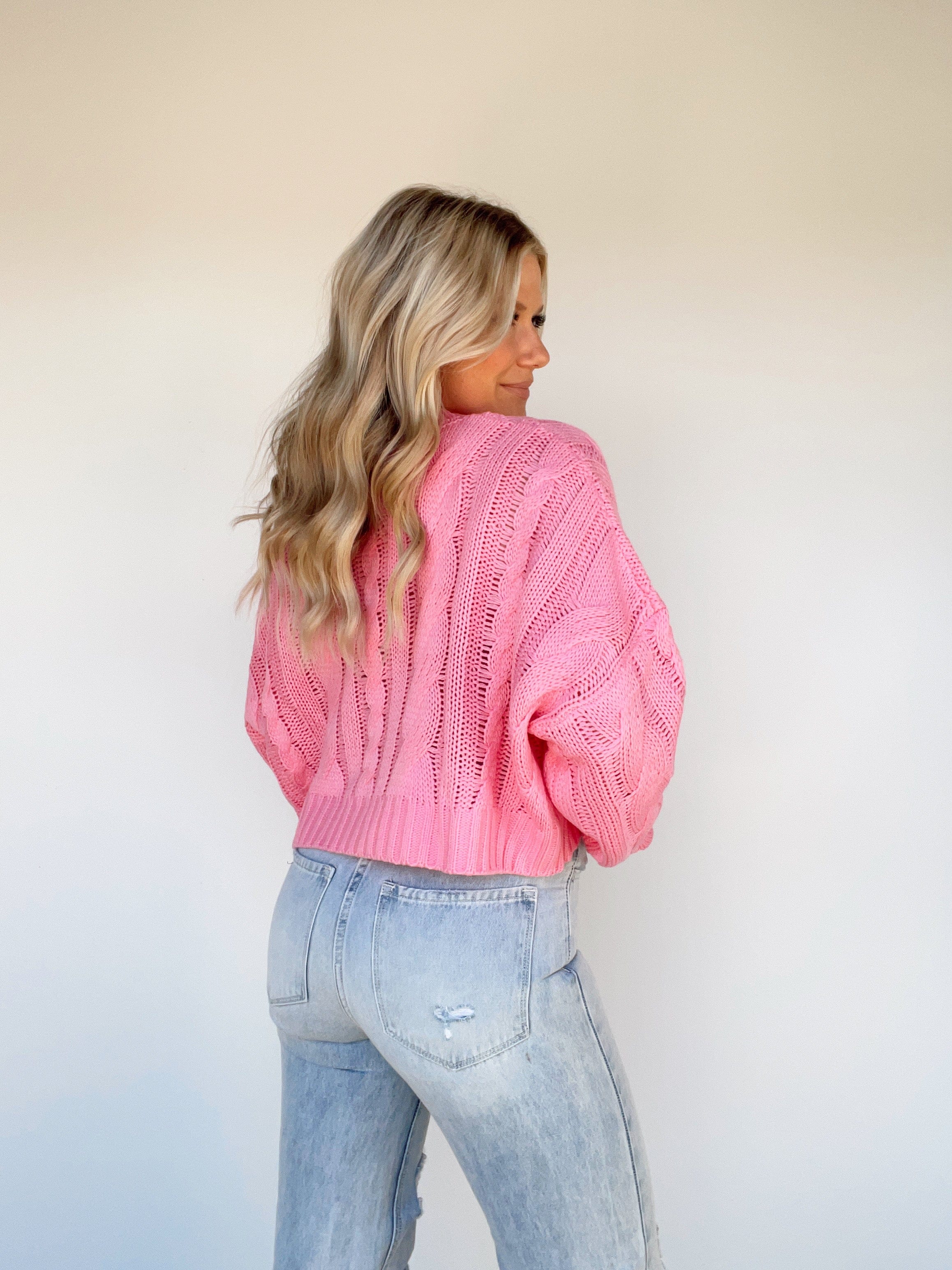 CSW9606 pink sweater Cloud Ten