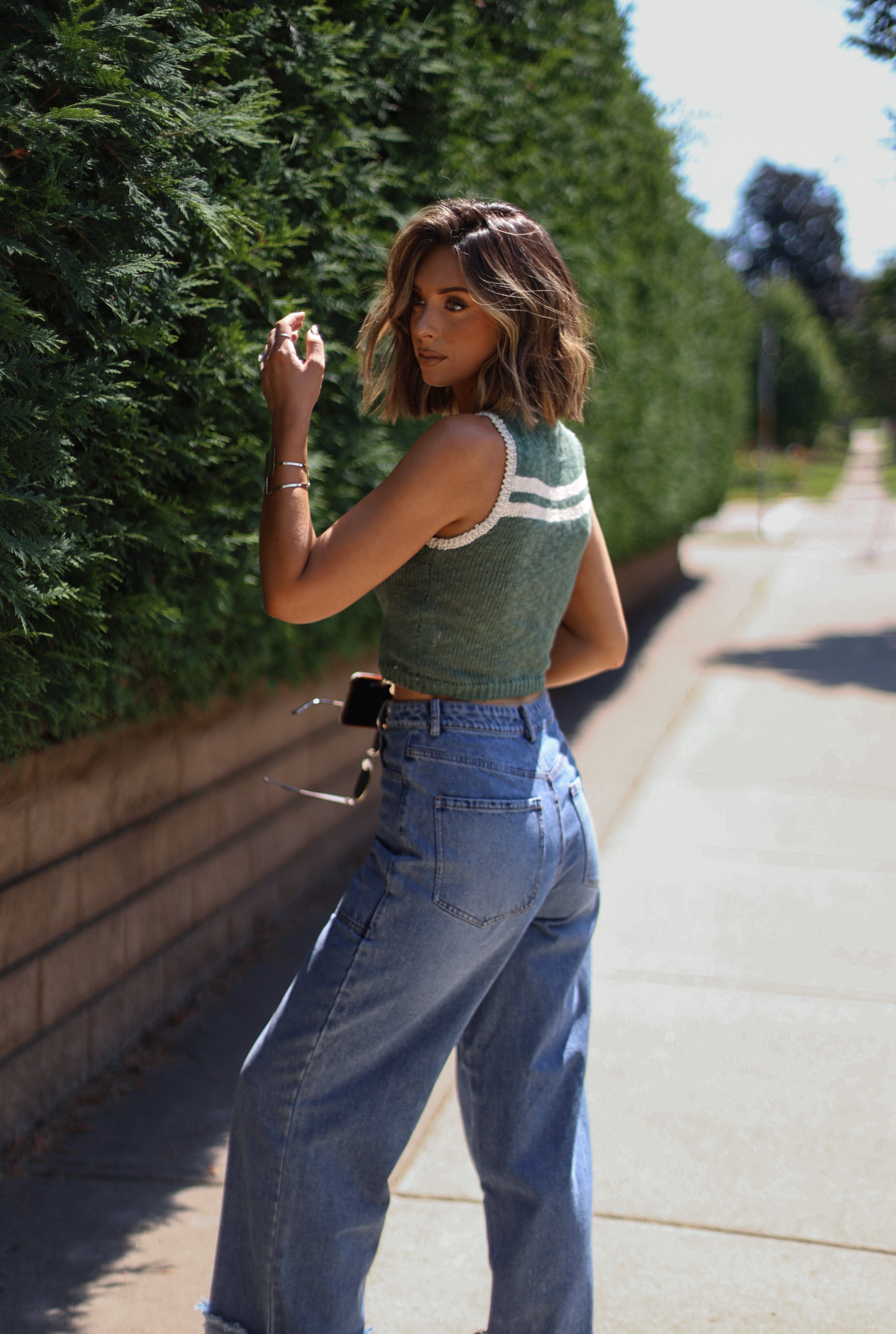 Cuffing Season Wide Leg Denim Le Lis