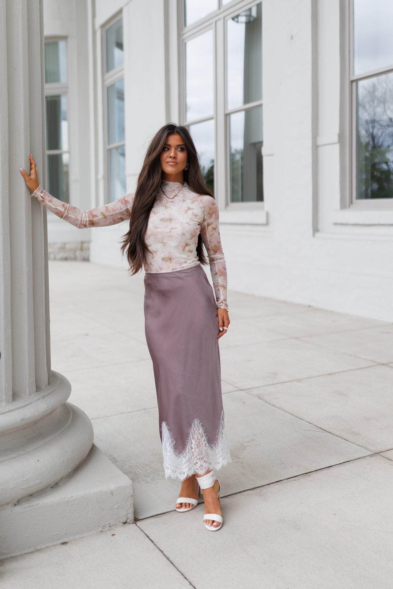 Delicate Delights Mesh Top