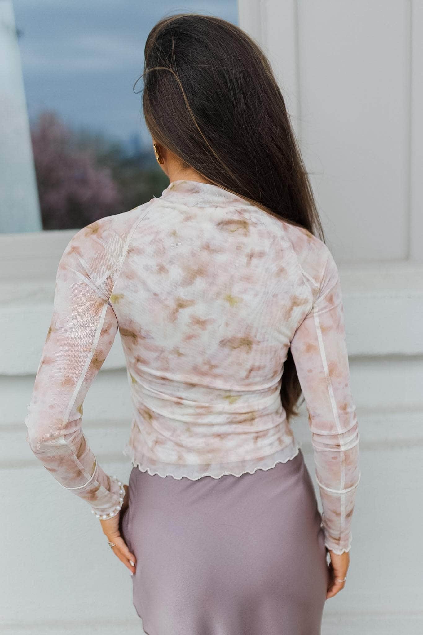 Delicate Delights Mesh Top