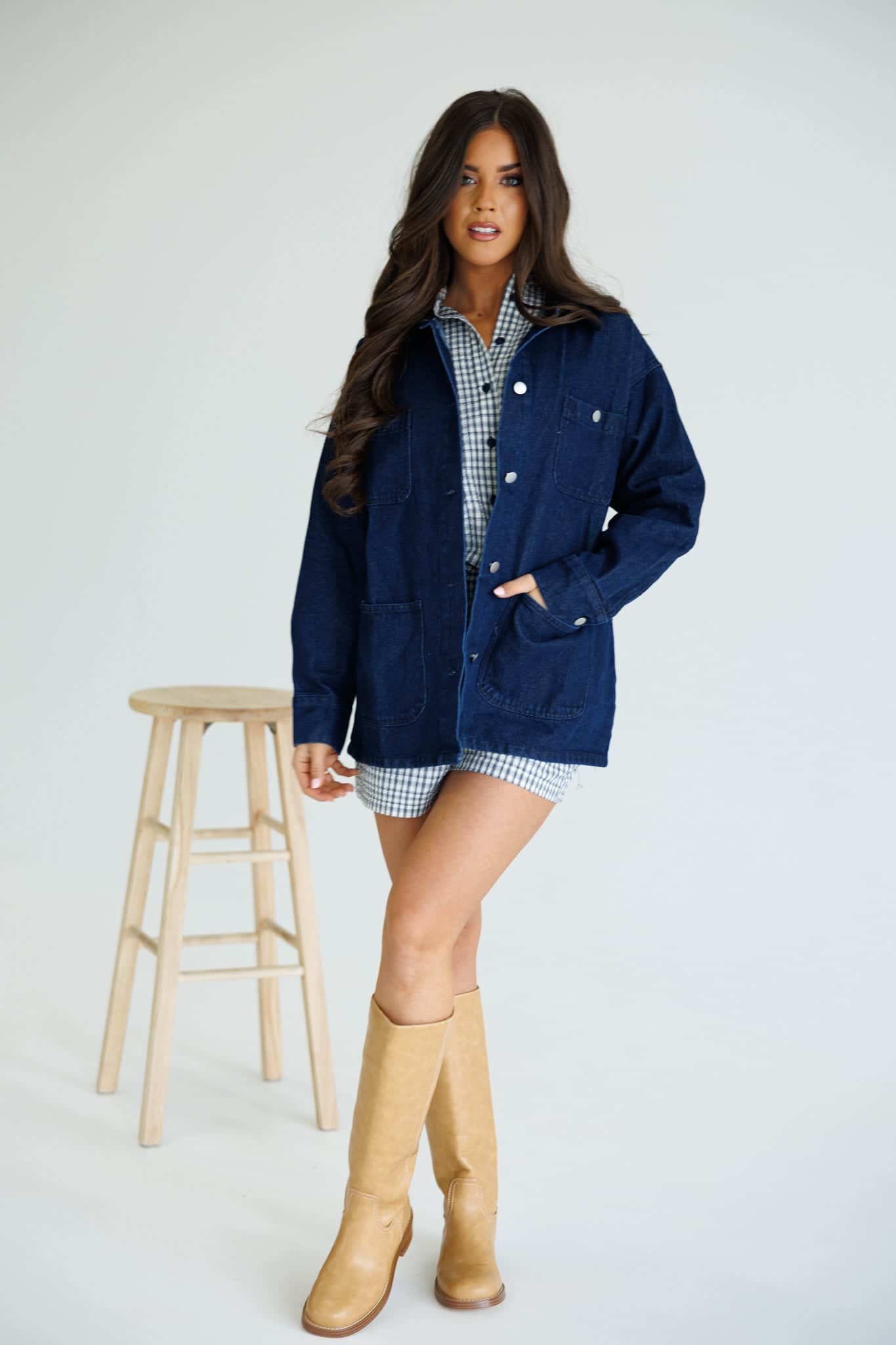 Denim Barn Jacket | Women's Jean Coats | Lane 201