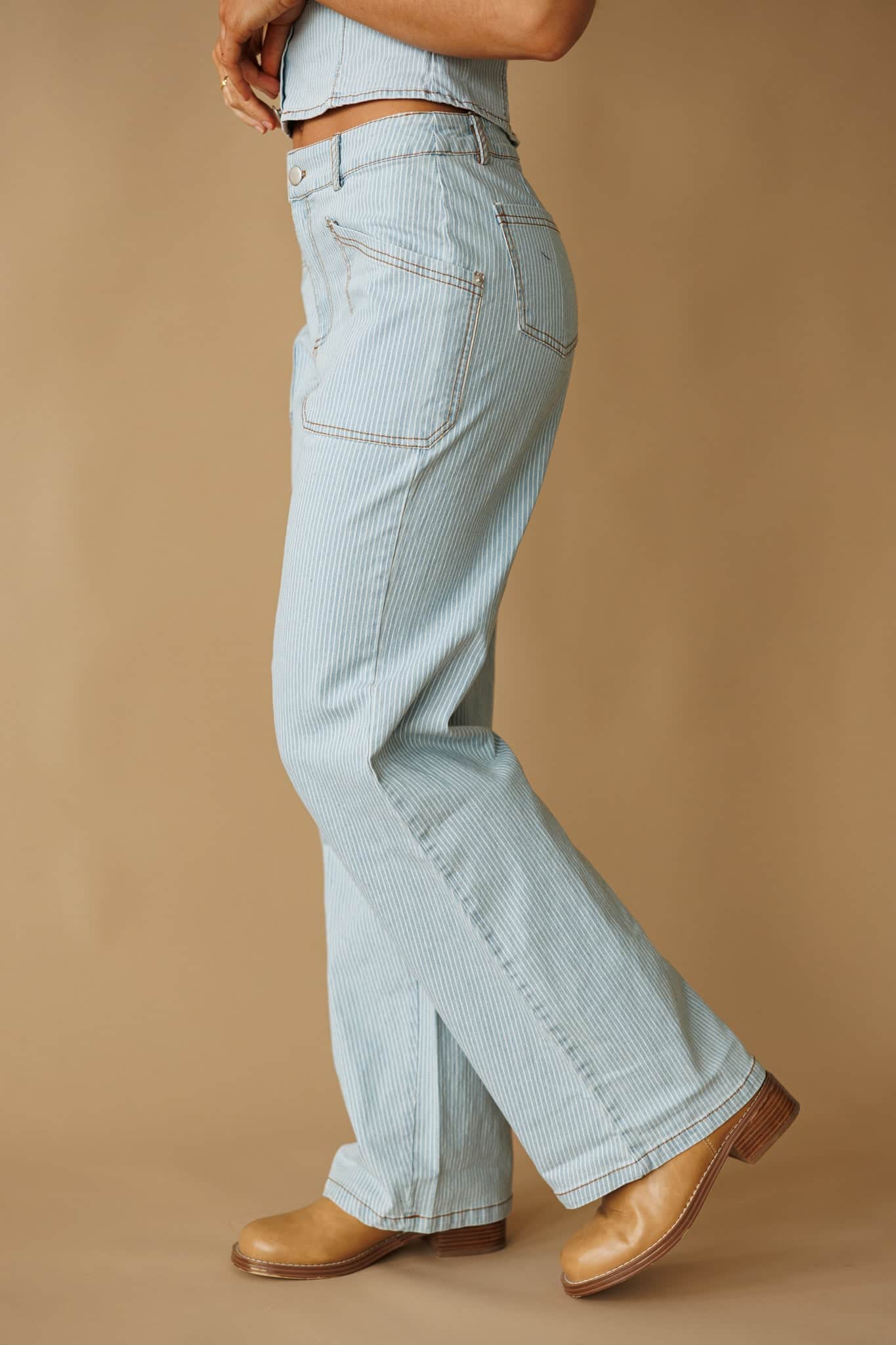 Denim Direction Pants