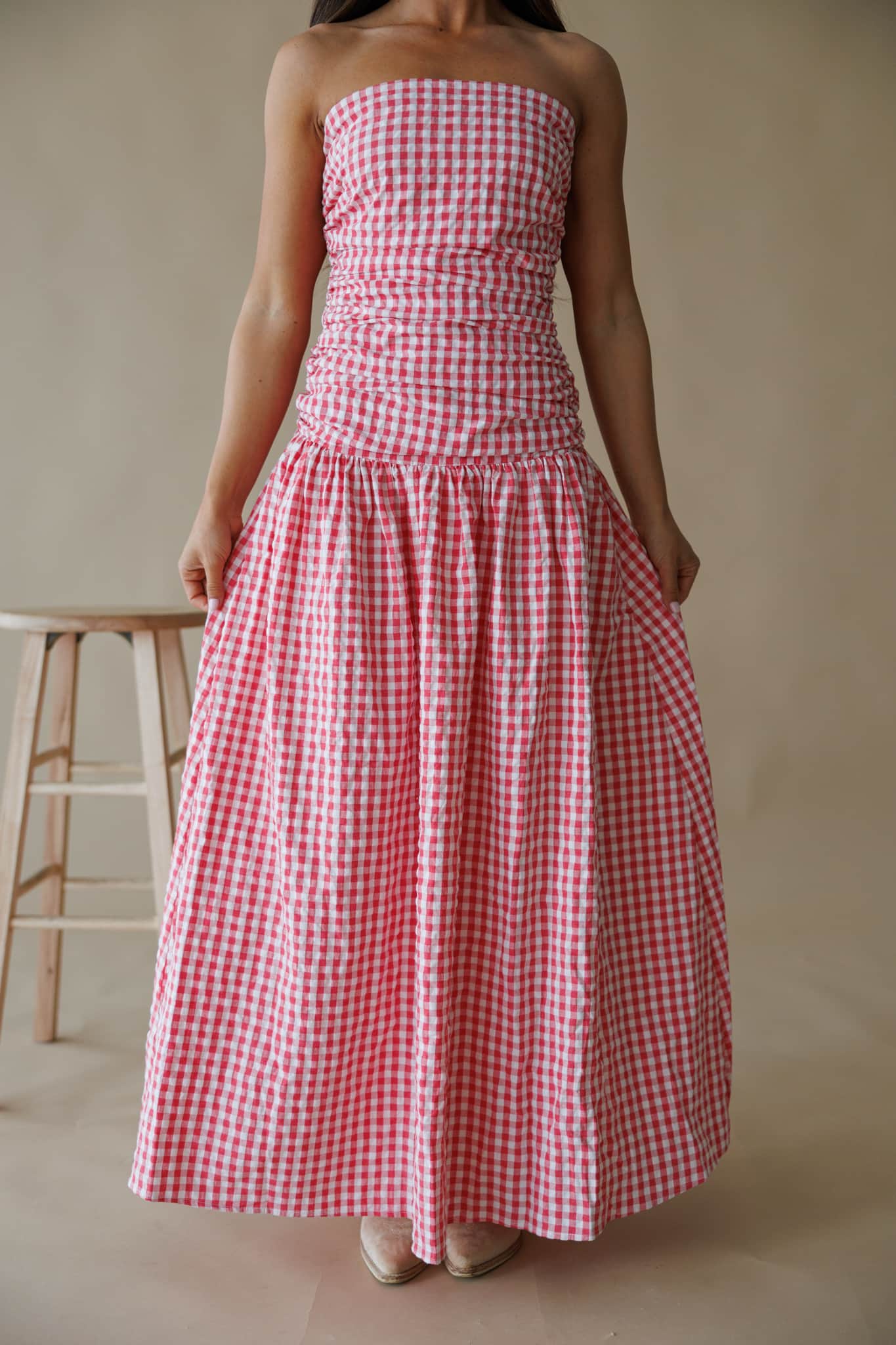 Sweet On You Gingham Dress