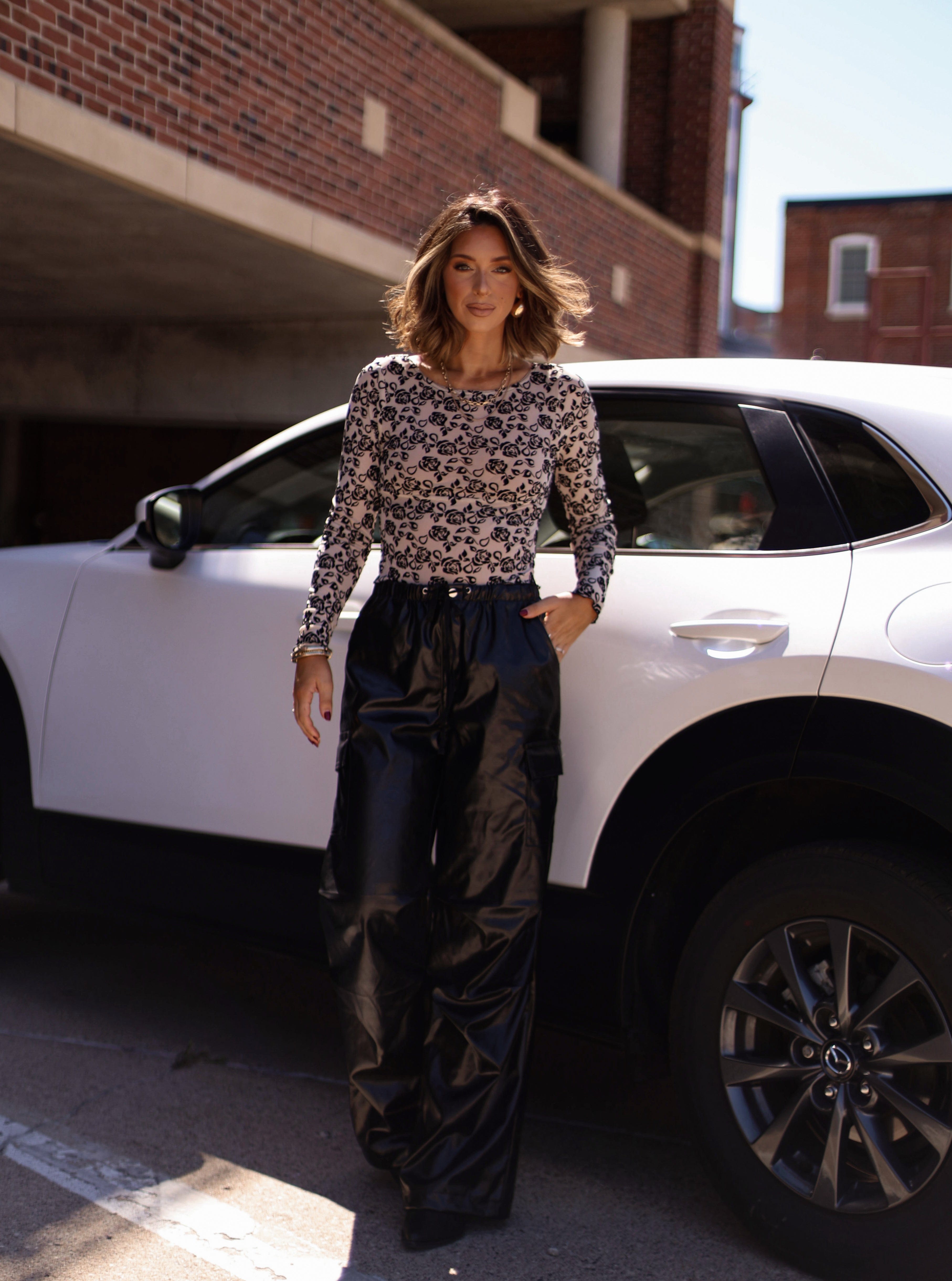 Draw You In Lace Top ACOA