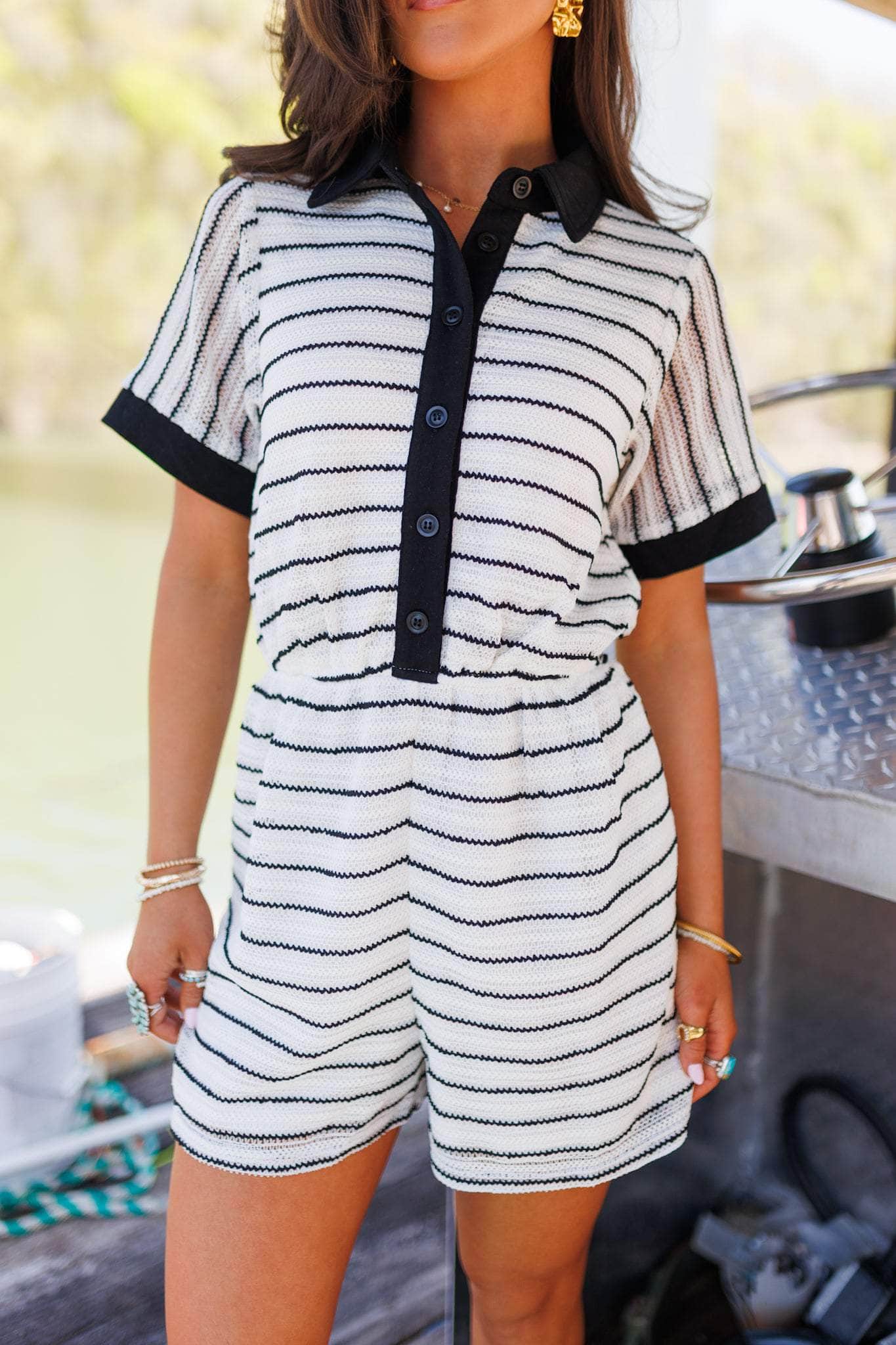 On The Dock Romper