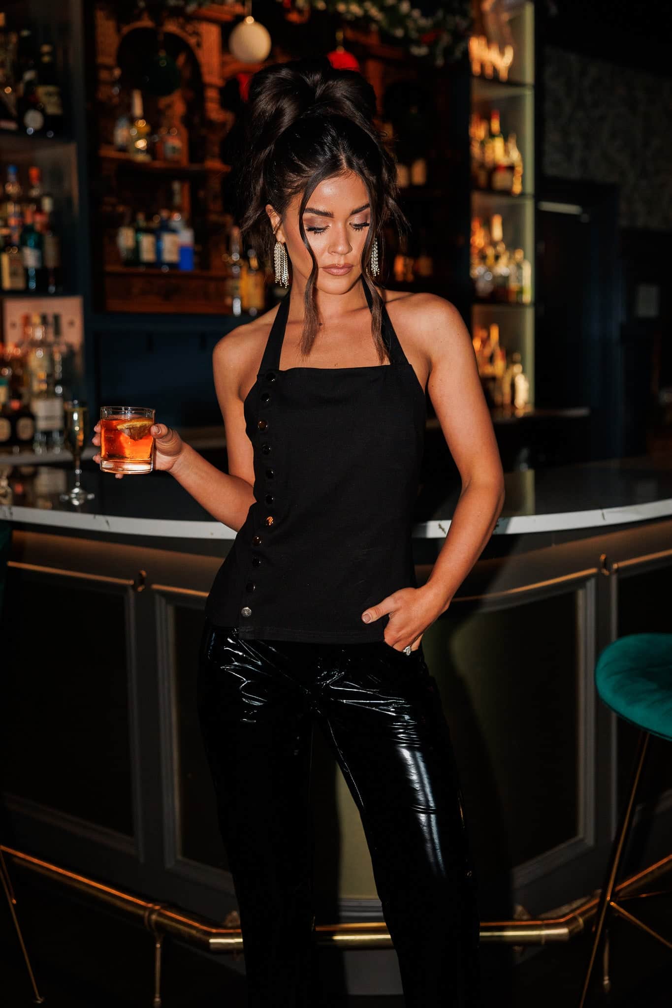 black