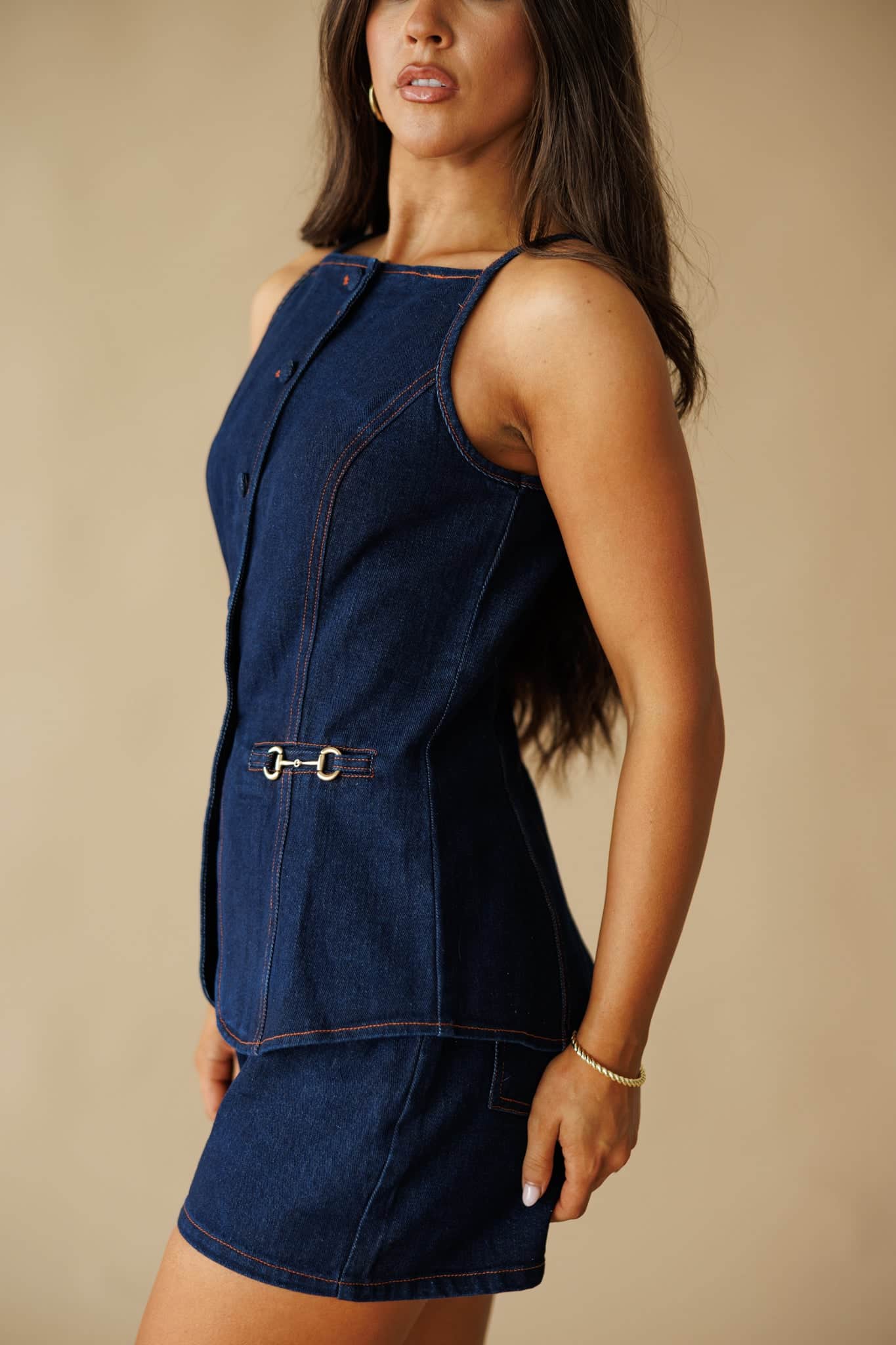 Encore Nights Denim Top