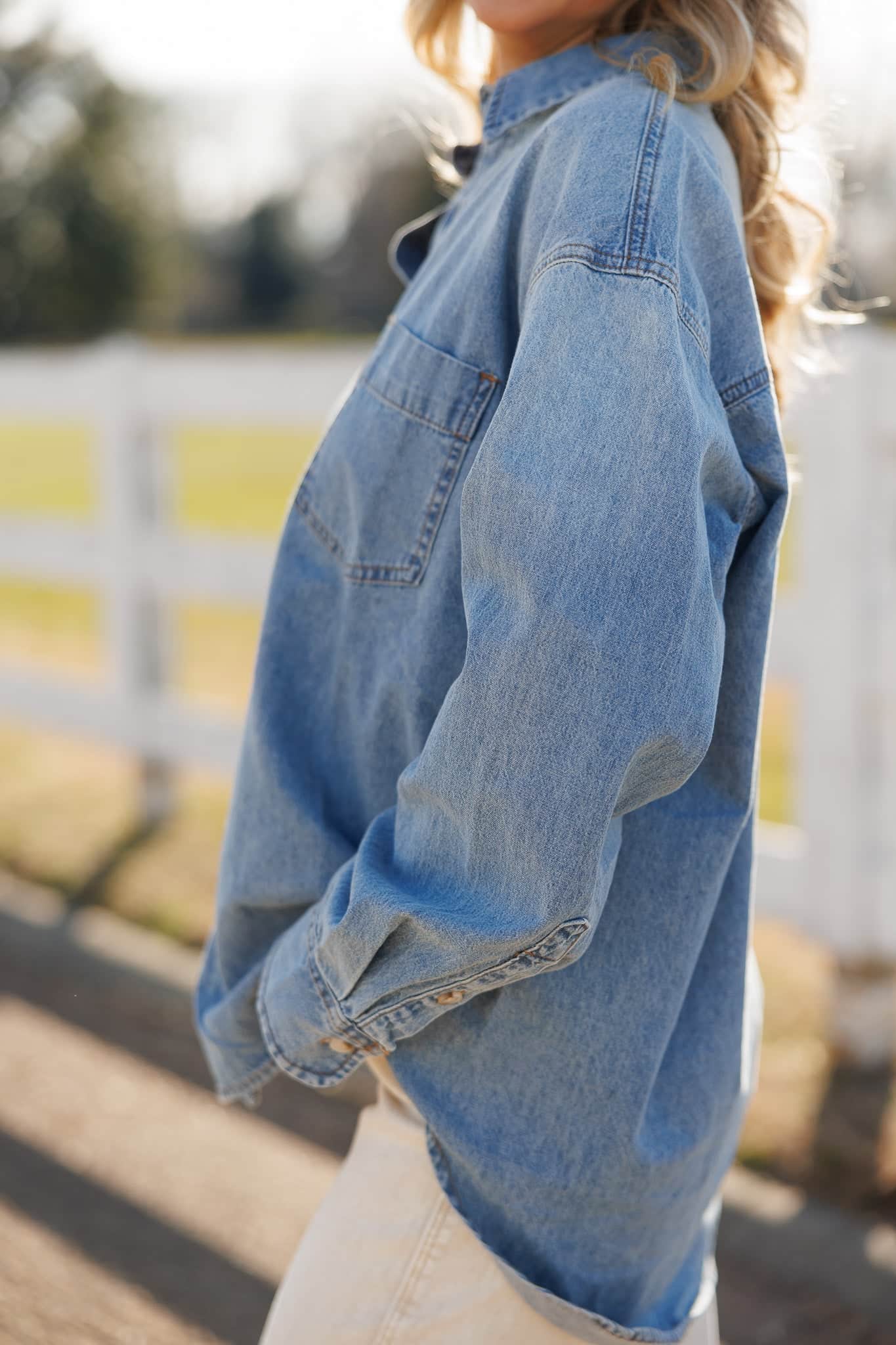 Everyday Denim Shacket