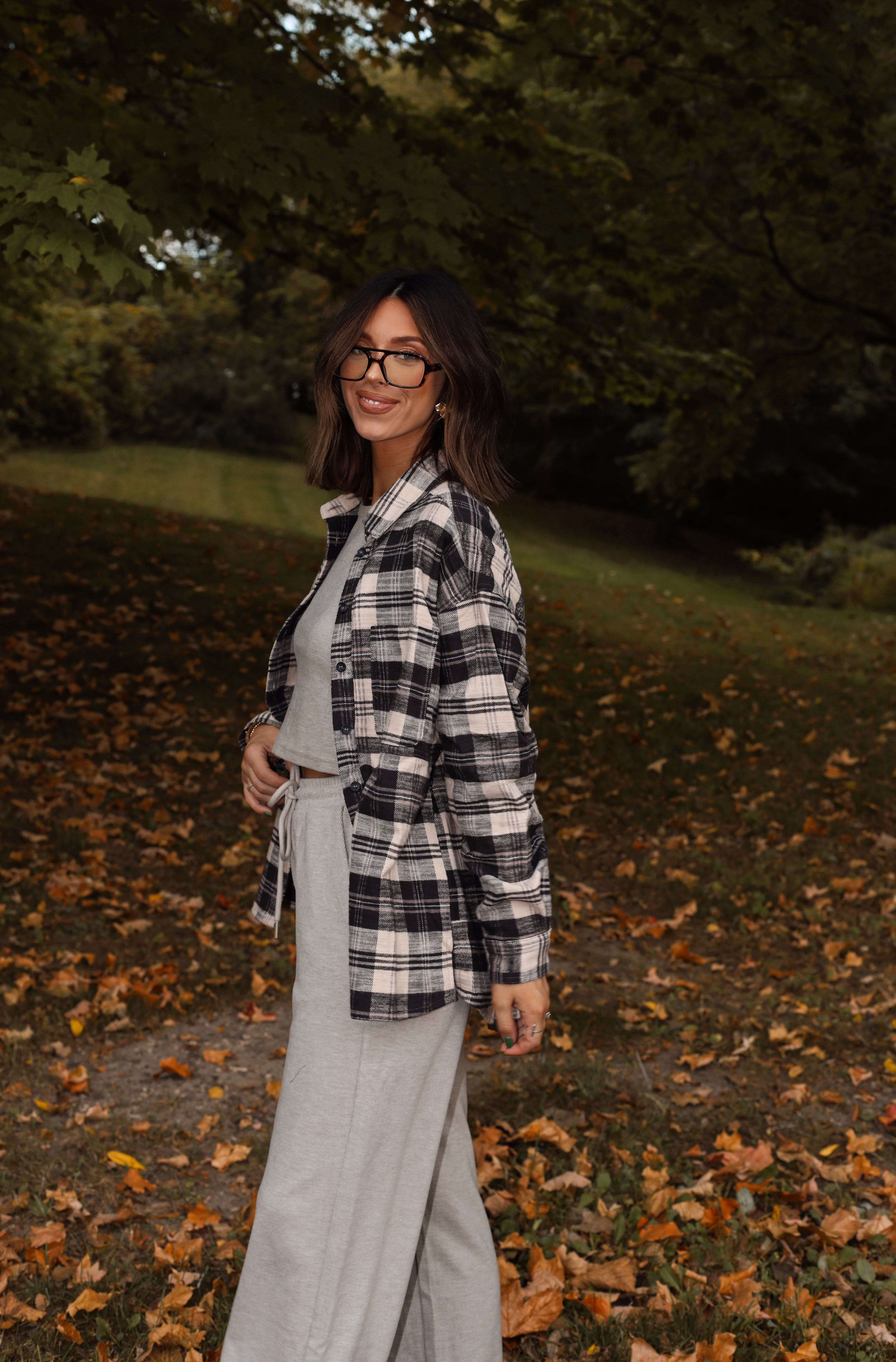 Fallen Leaves Flannel