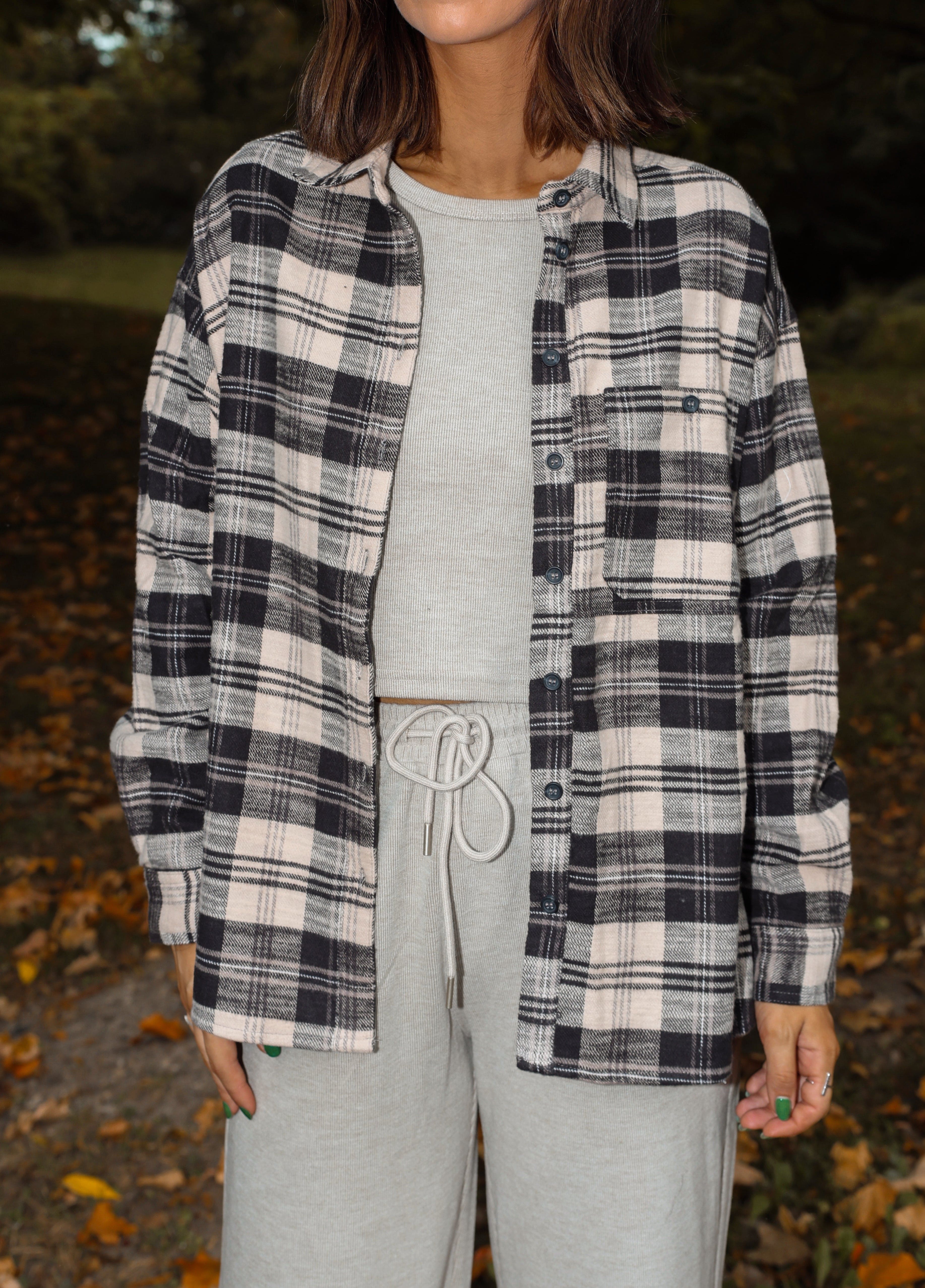 Fallen Leaves Flannel