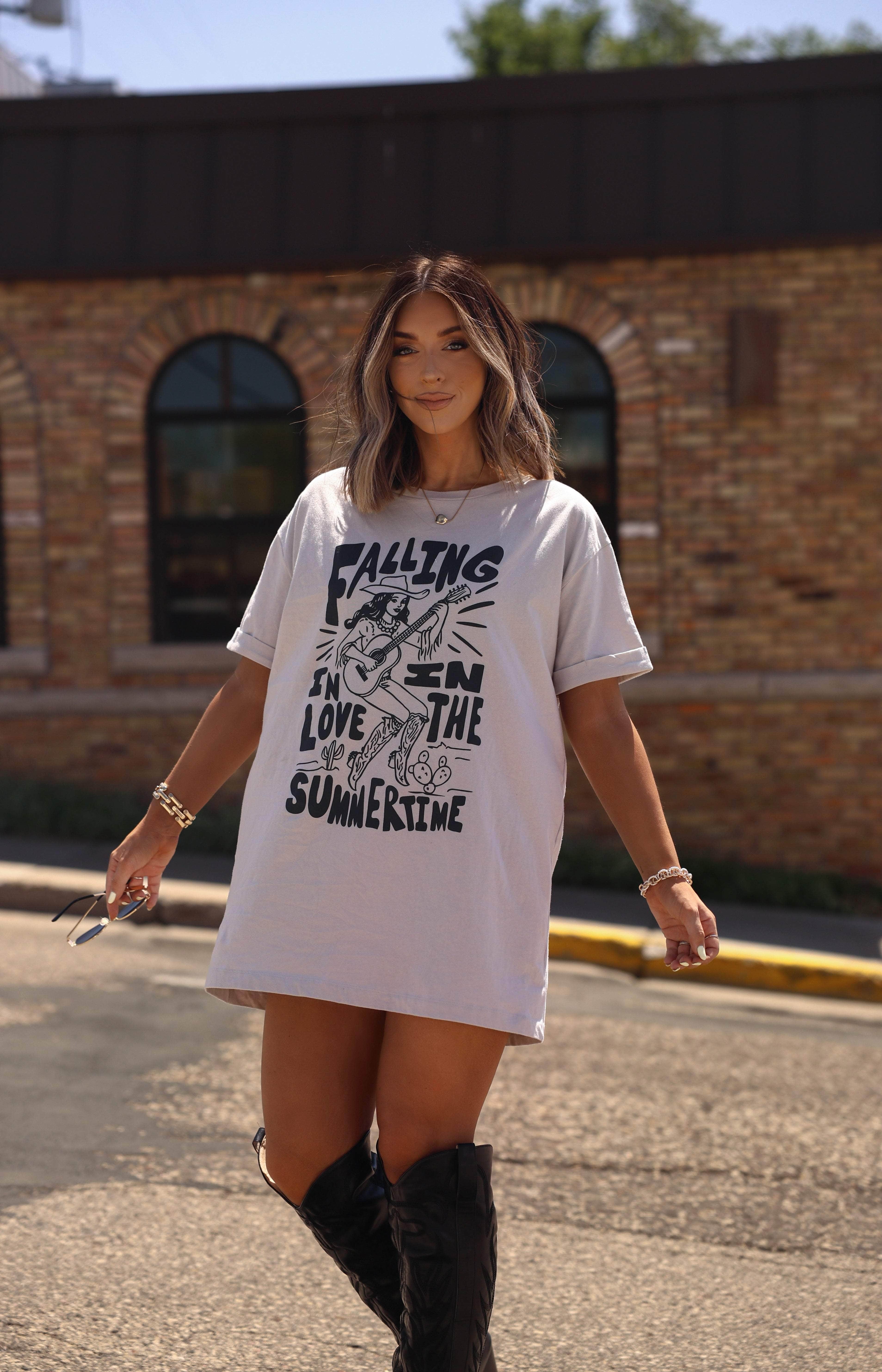 Falling In Love Graphic Tee
