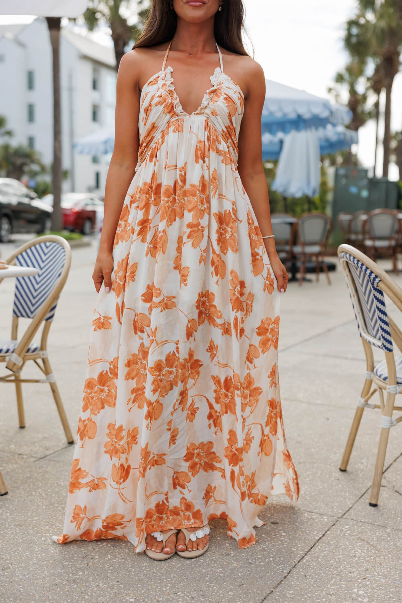 Tuscany Evenings Maxi Dress