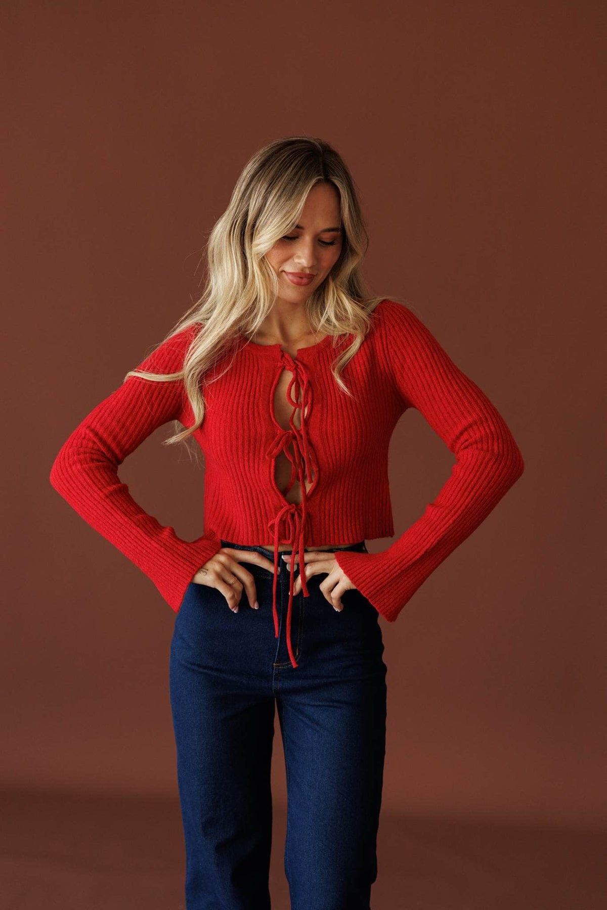 Orchard Run Tie Sweater