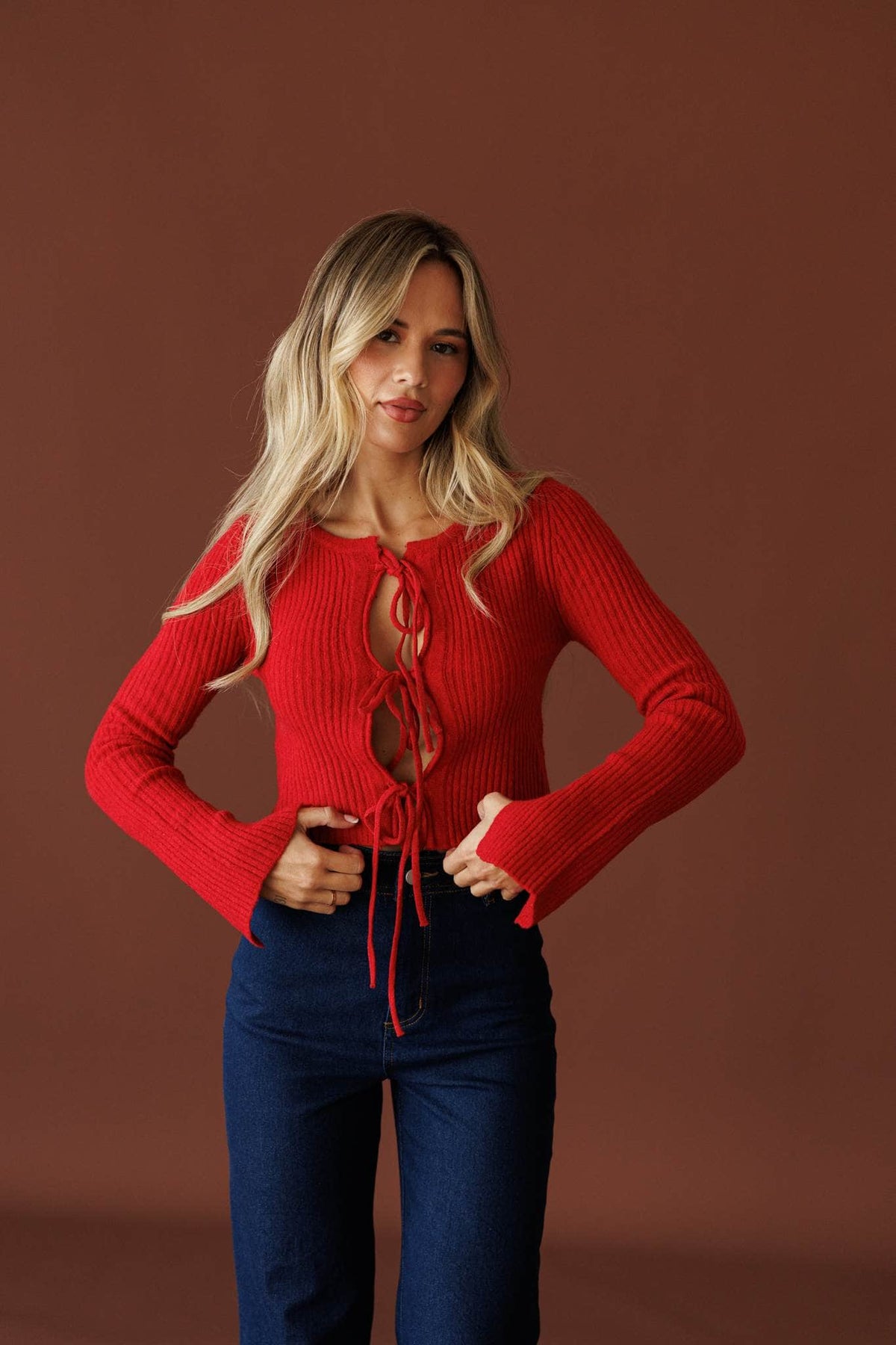 Orchard Run Tie Sweater