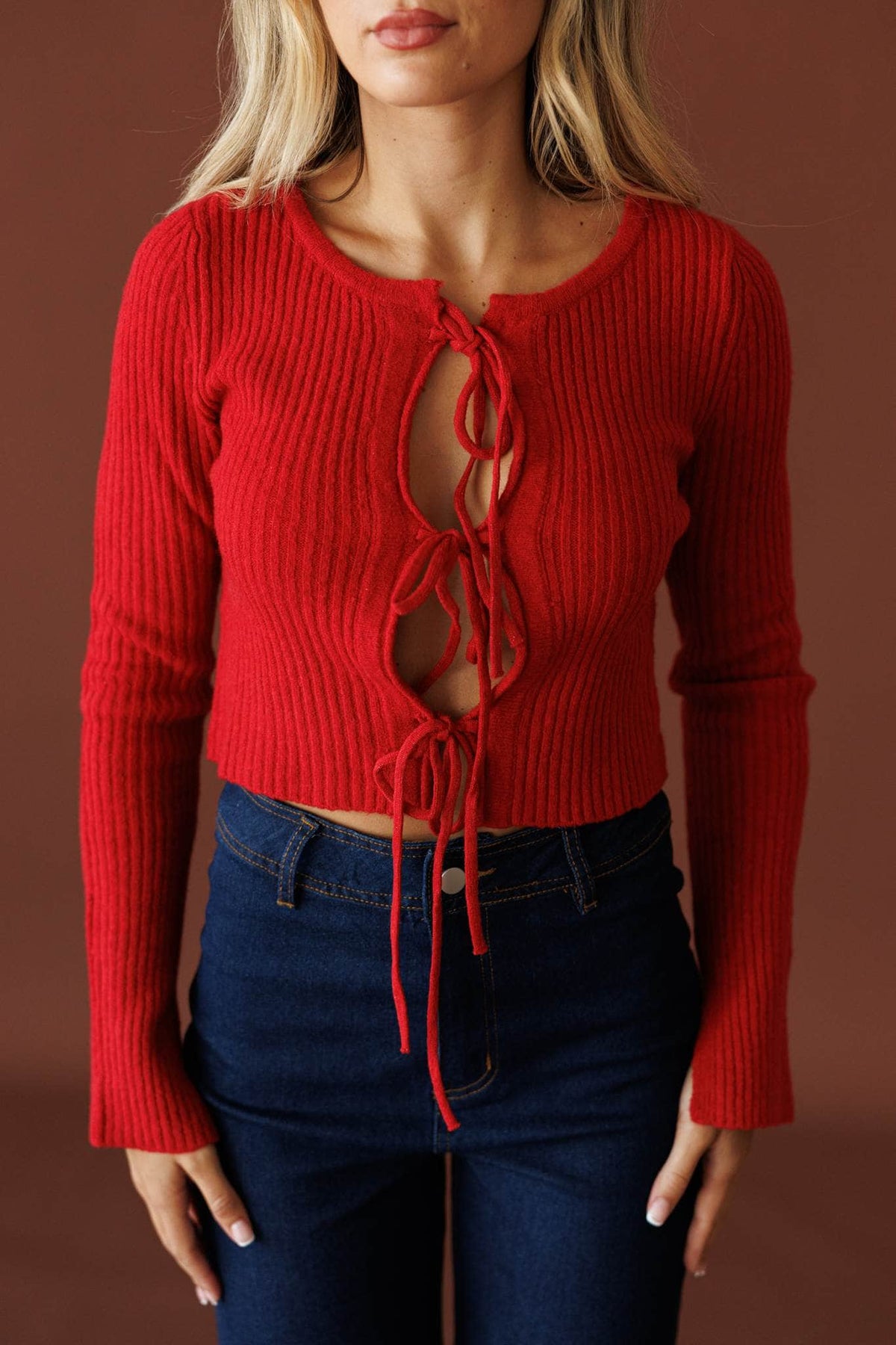 Orchard Run Tie Sweater