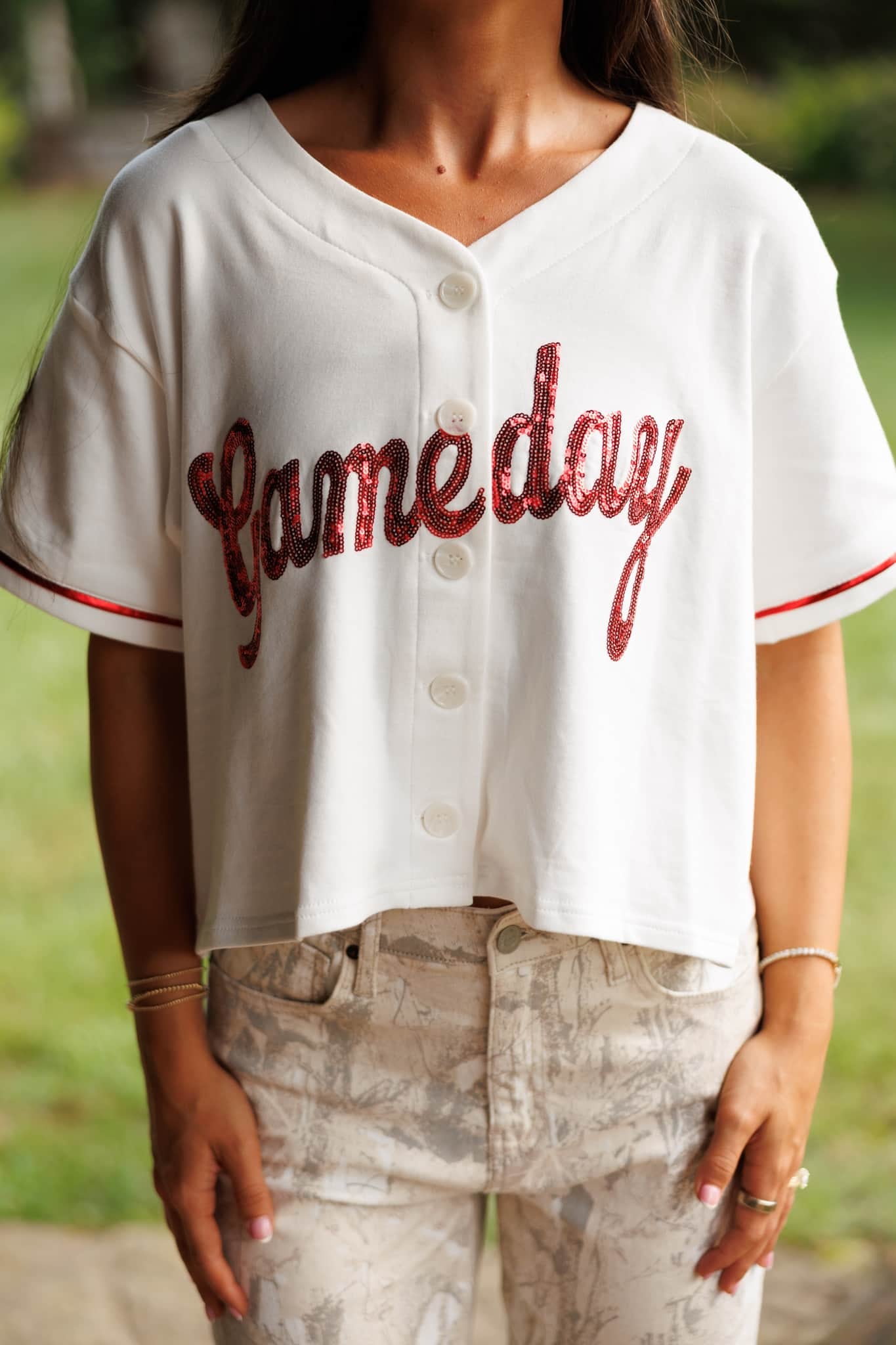 Game Day Jersey Top