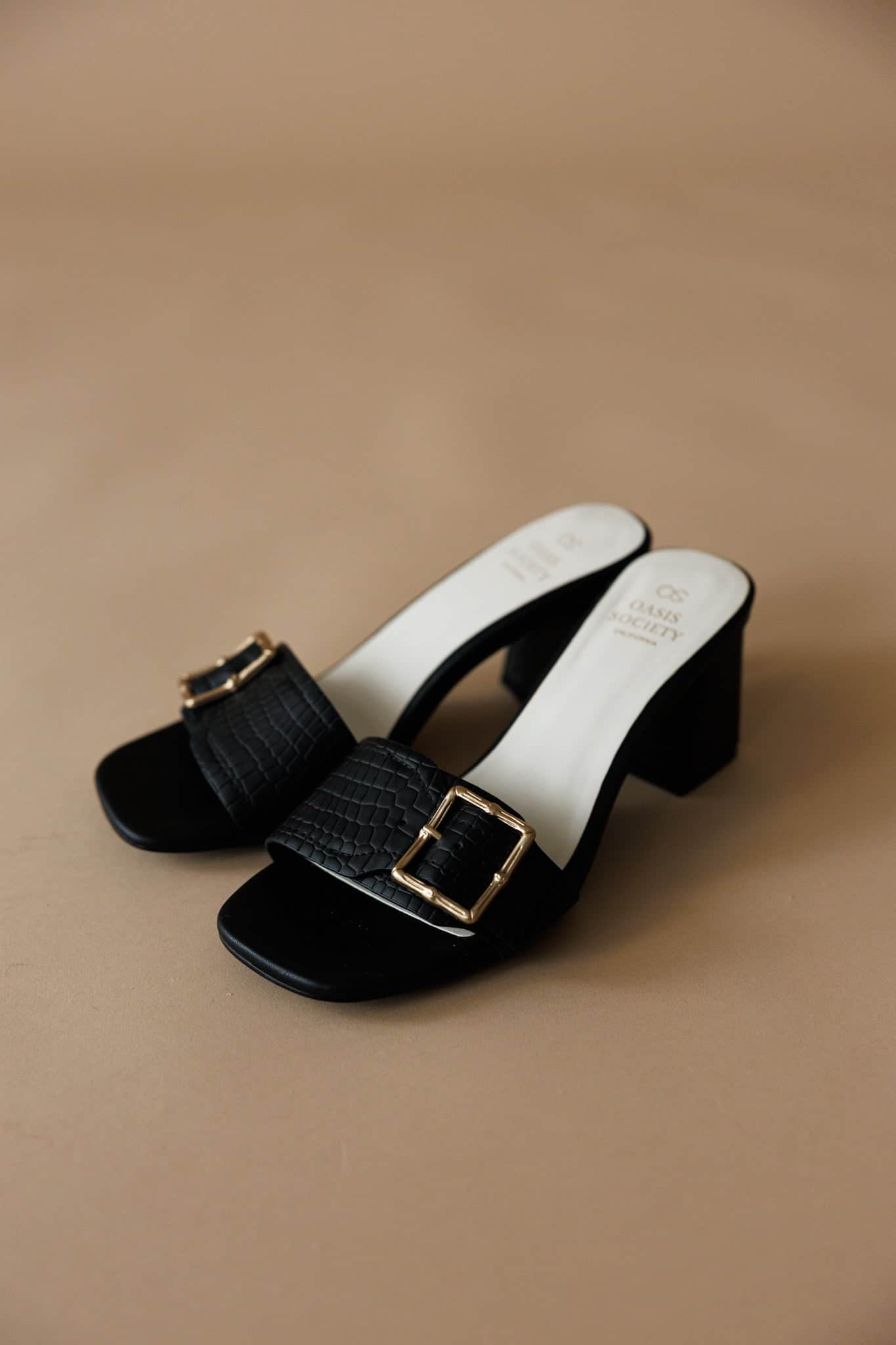 Executive Buckle Heel