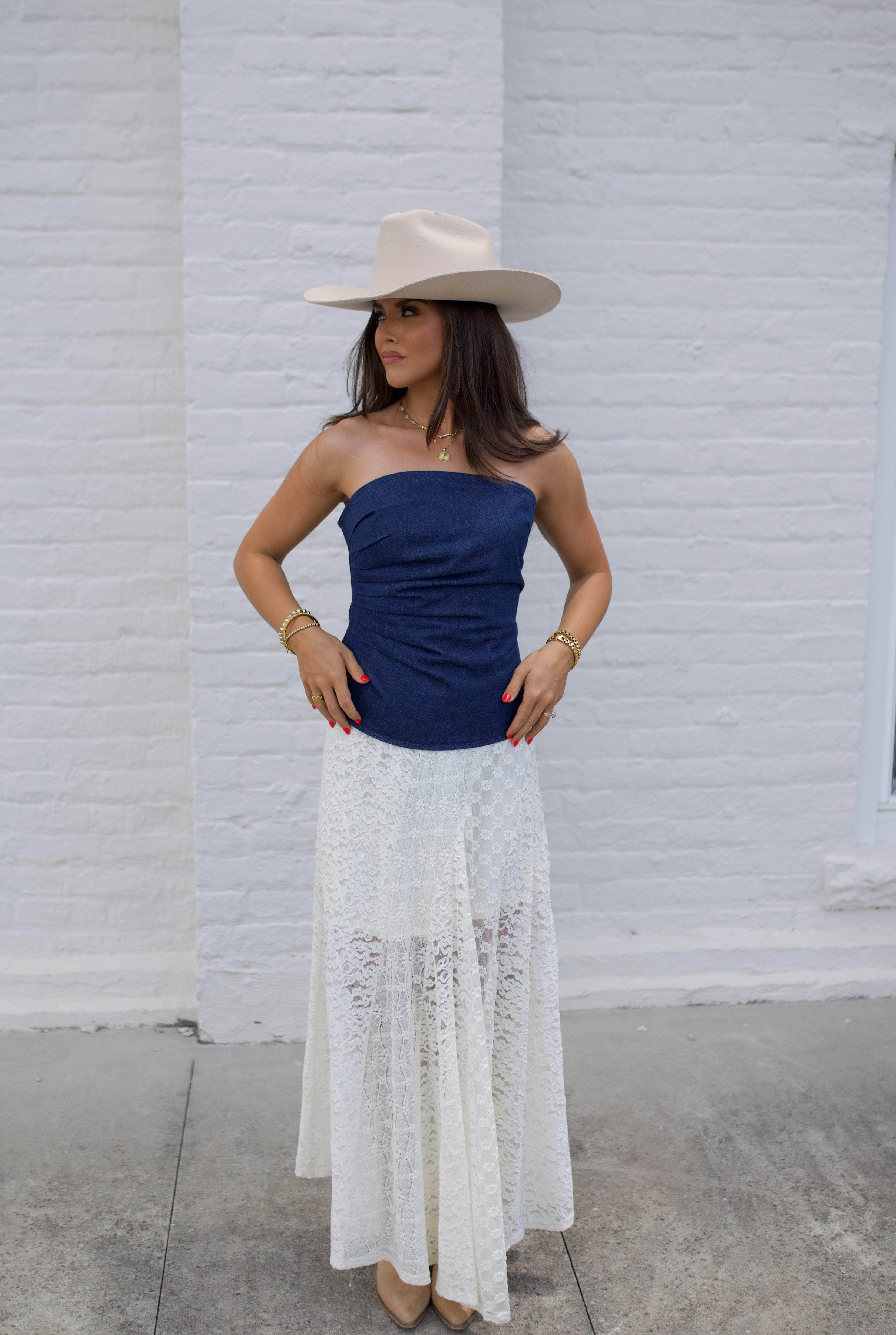 High Desert Denim Top